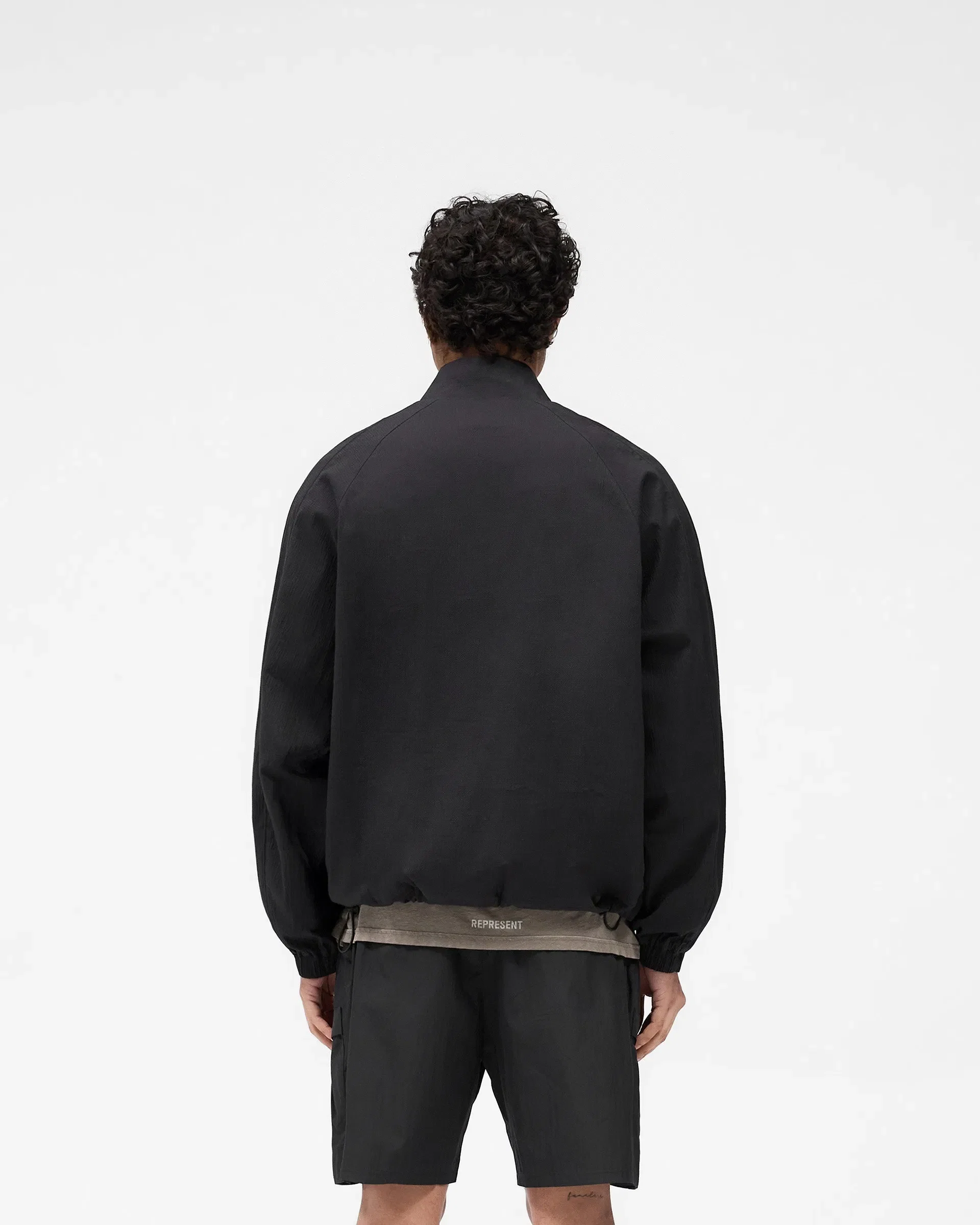 SS25 Quarter Zip Jacket - Black