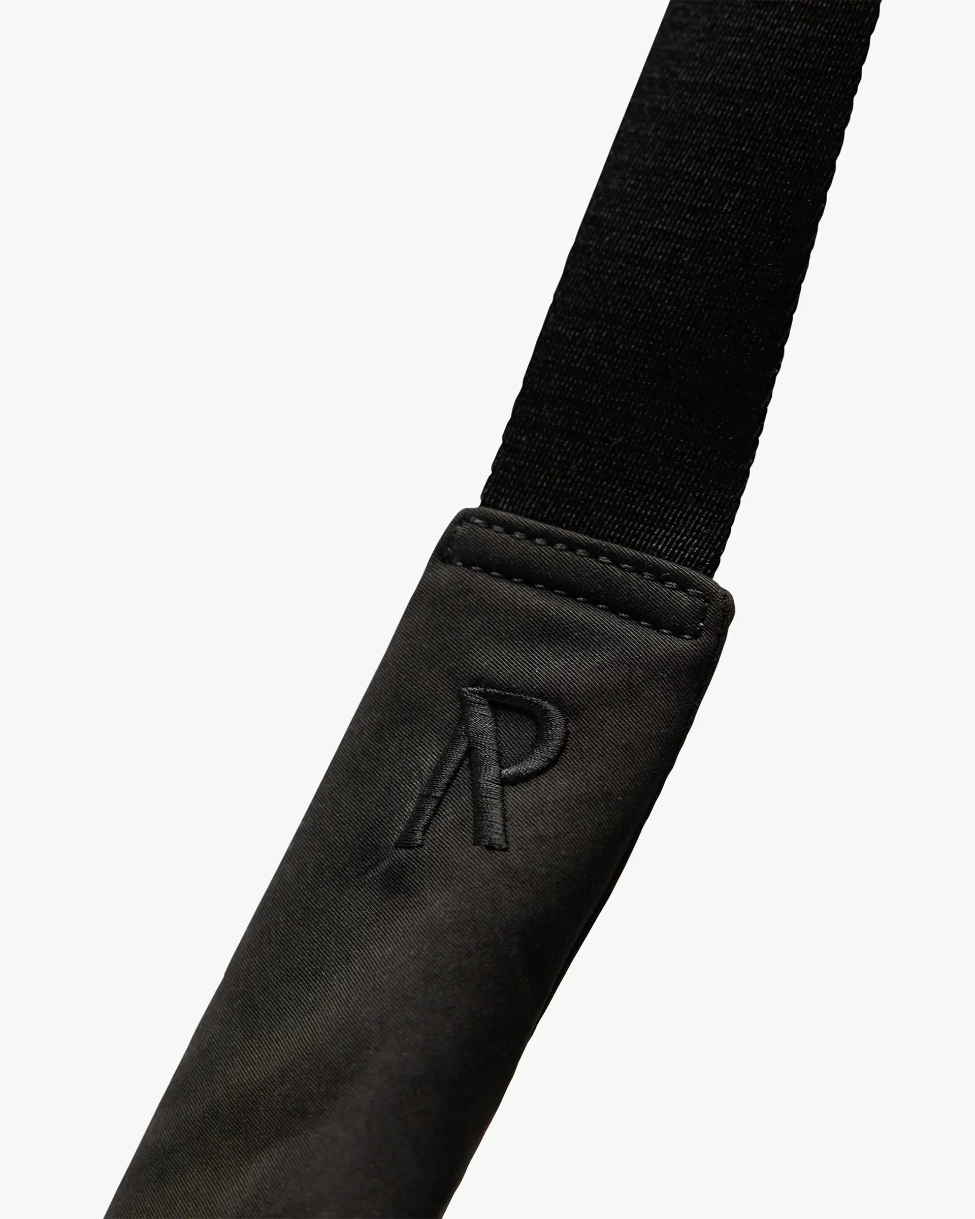 Initial Crossbody Bag - Jet Black
