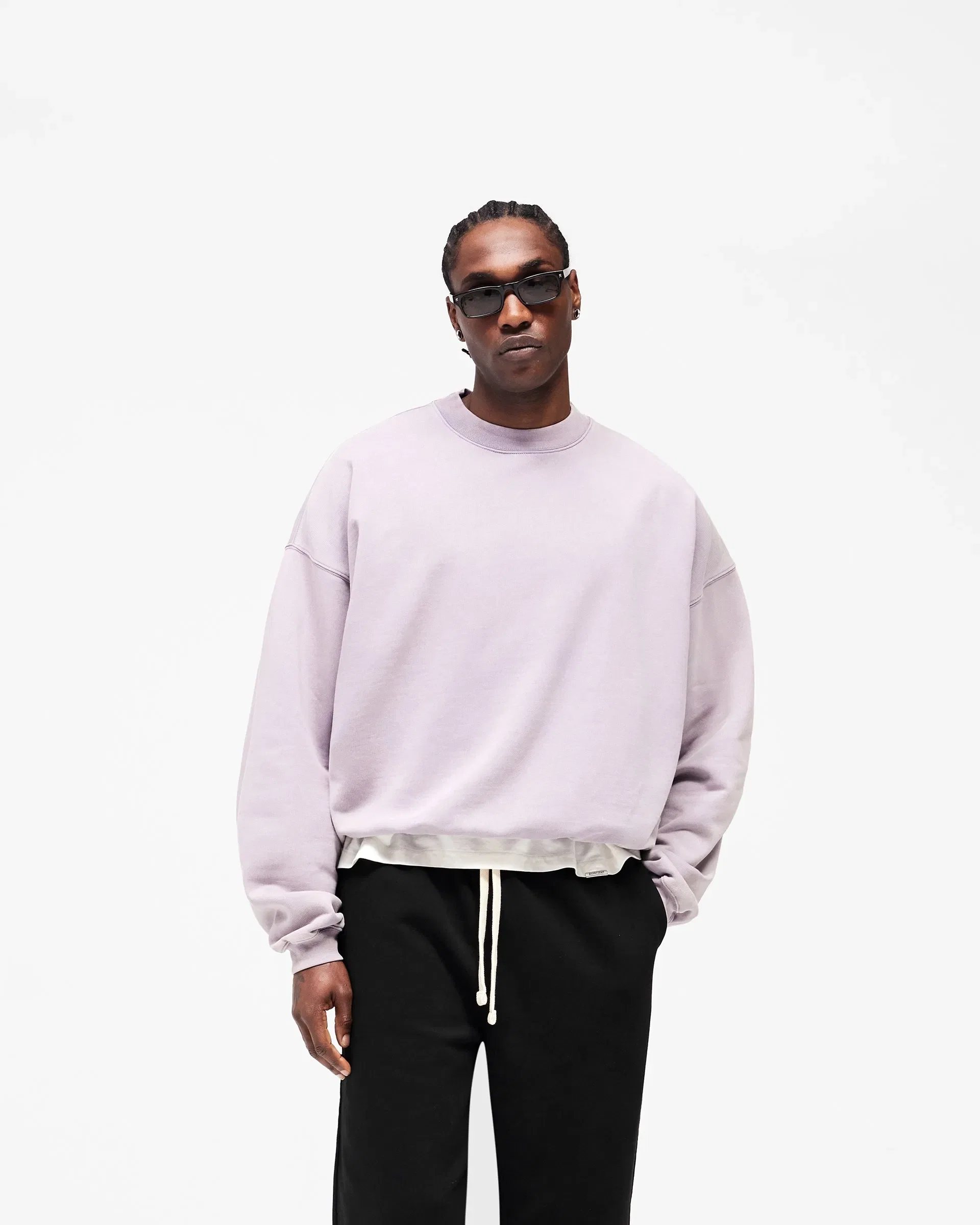 Initial Oversized Sweater - Mist