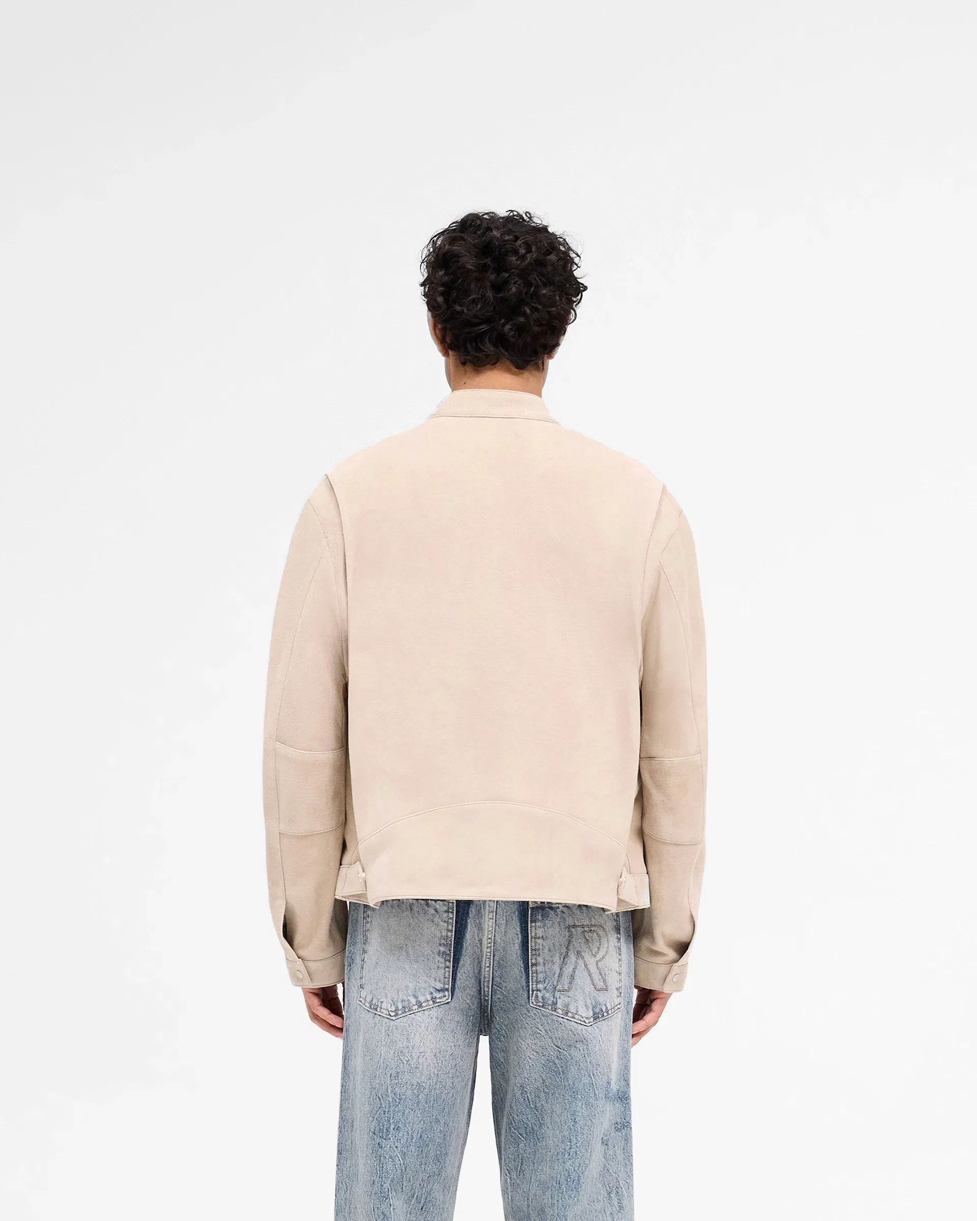 SS25 Overdrive Suede Jacket - Beige
