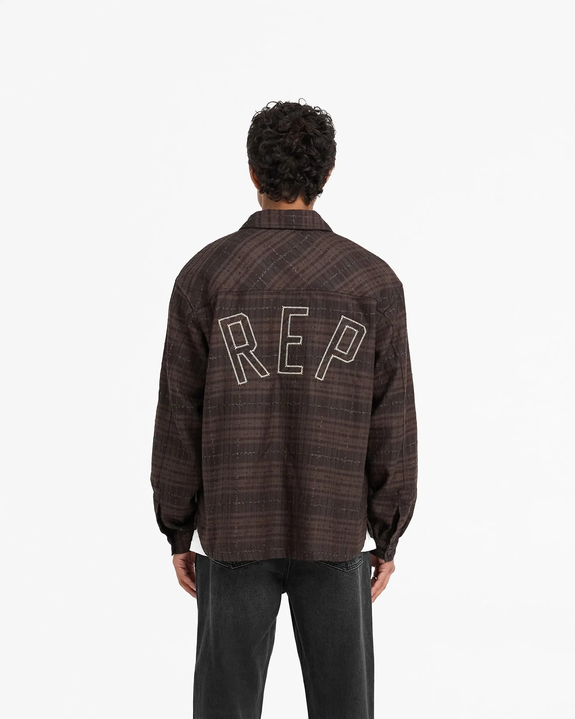 FW24 Rep Flannel Shirt - Coffee