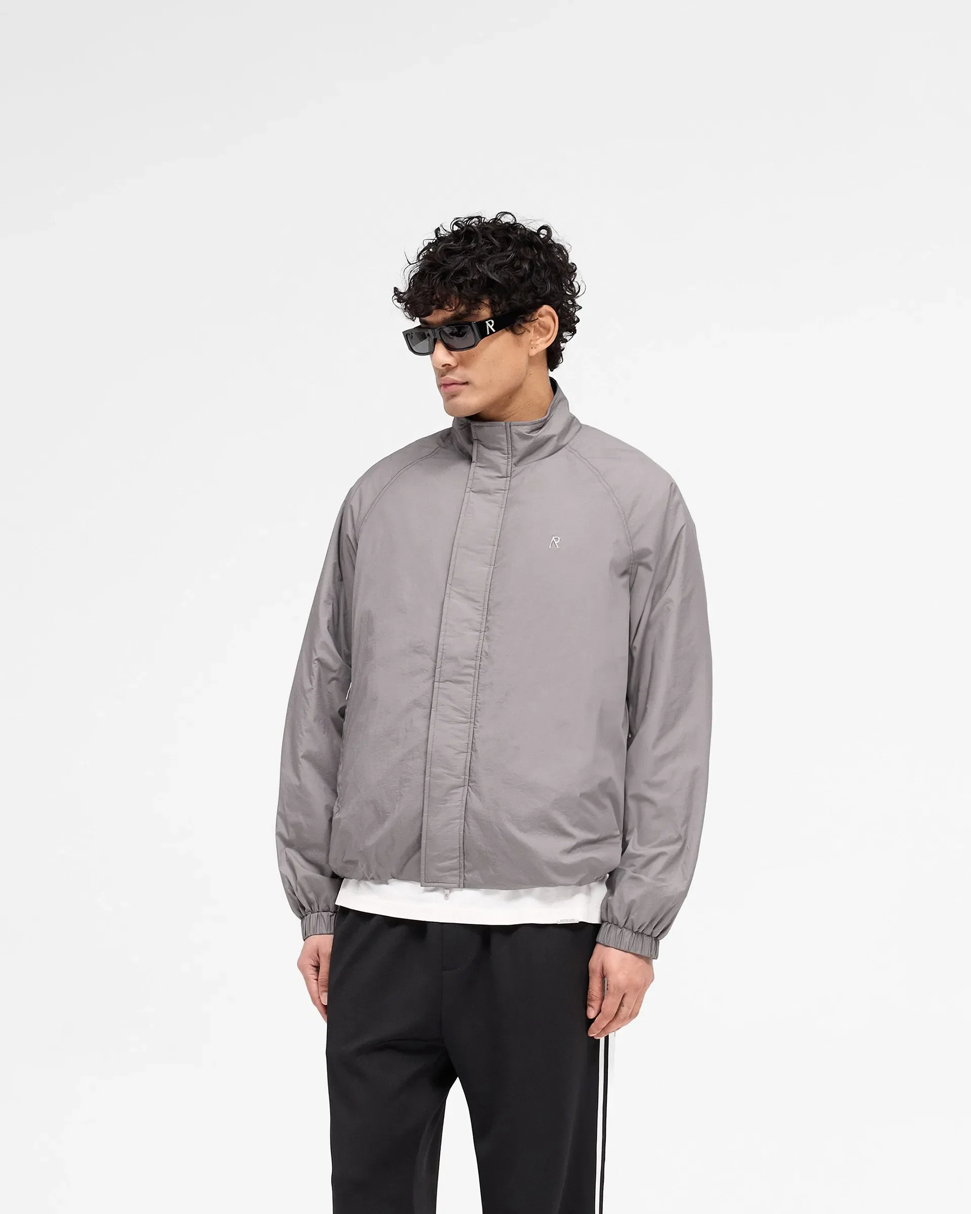 SS25 Funnel Neck Jacket - Stone
