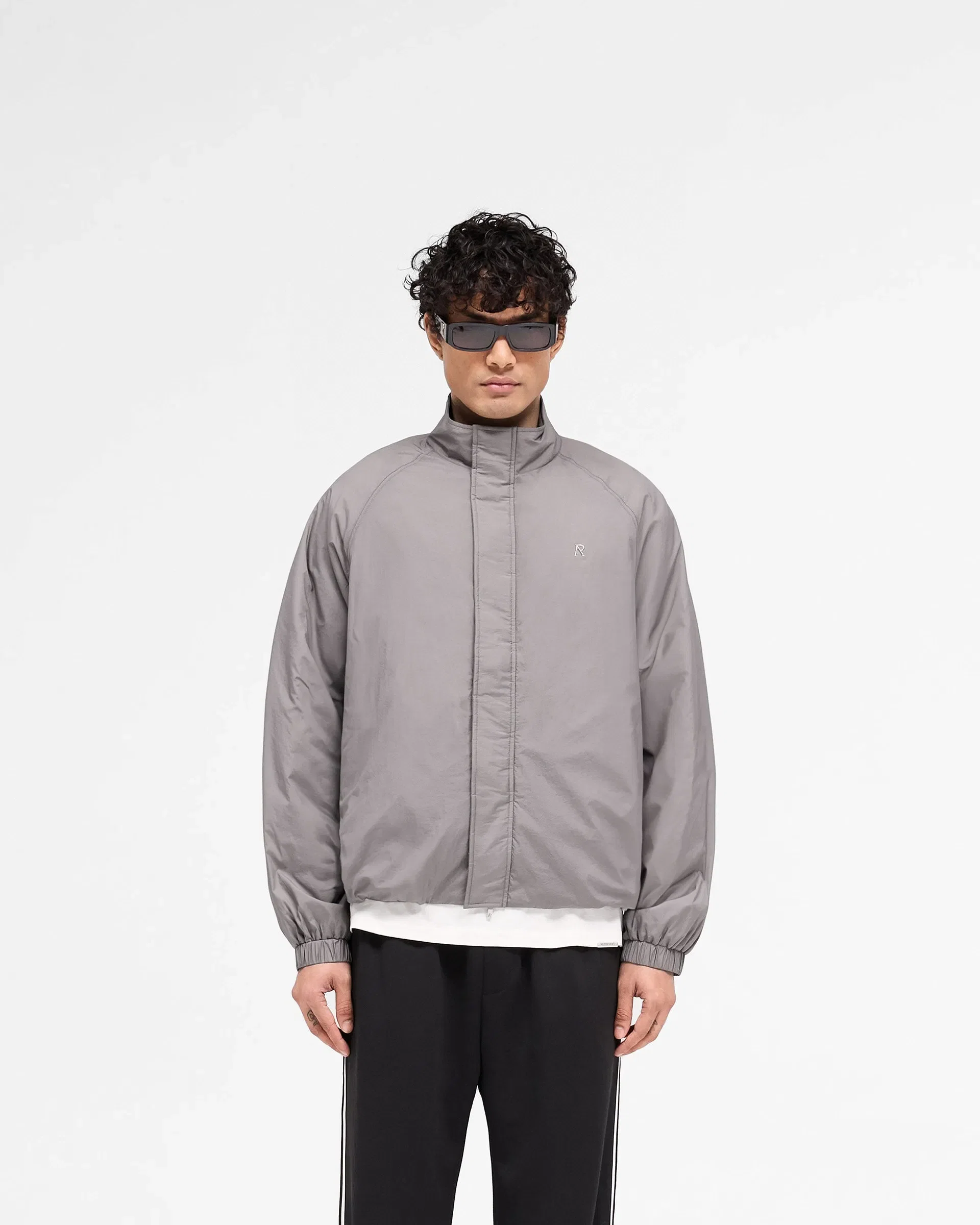 SS25 Funnel Neck Jacket - Stone
