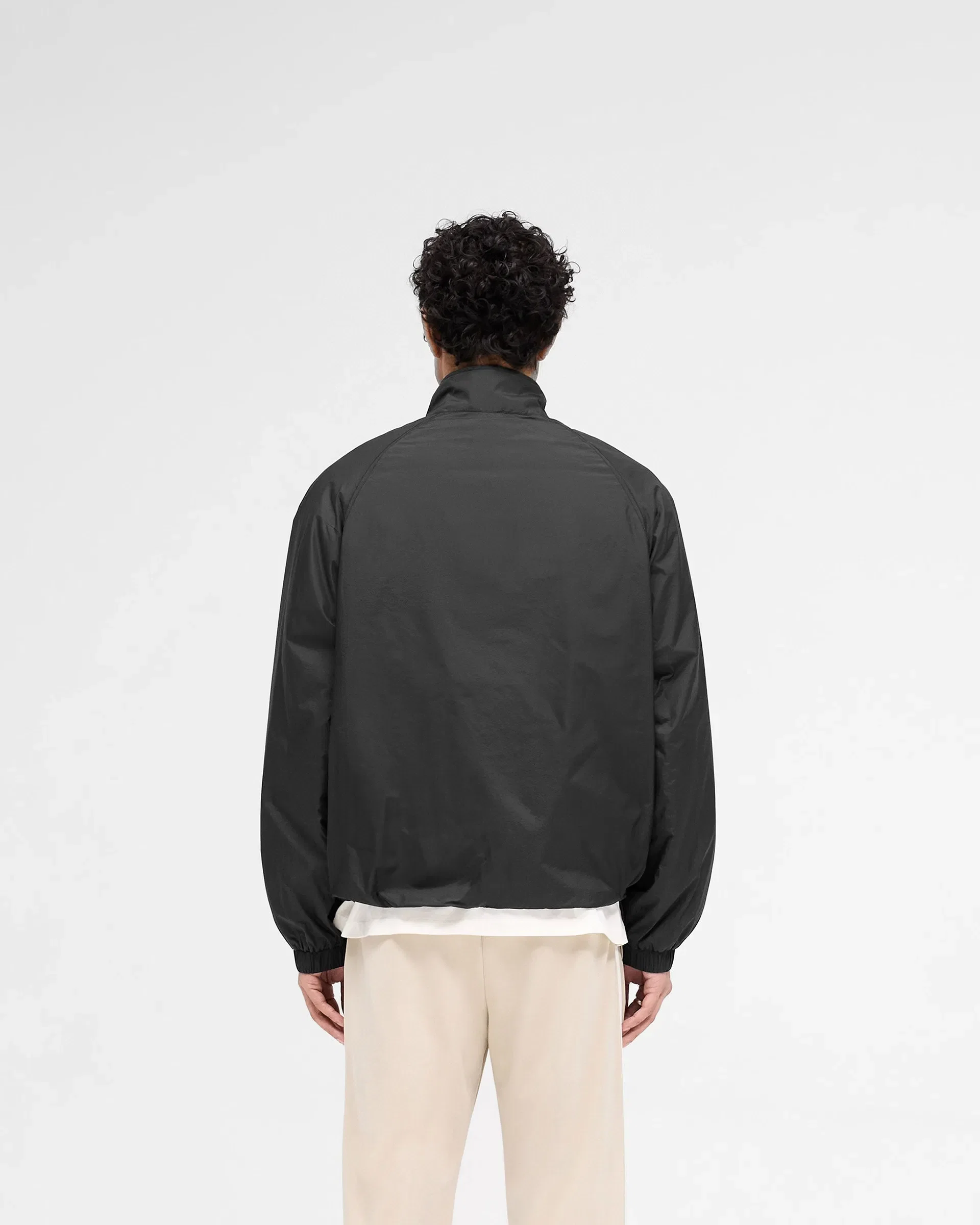 SS25 Funnel Neck Jacket - Black