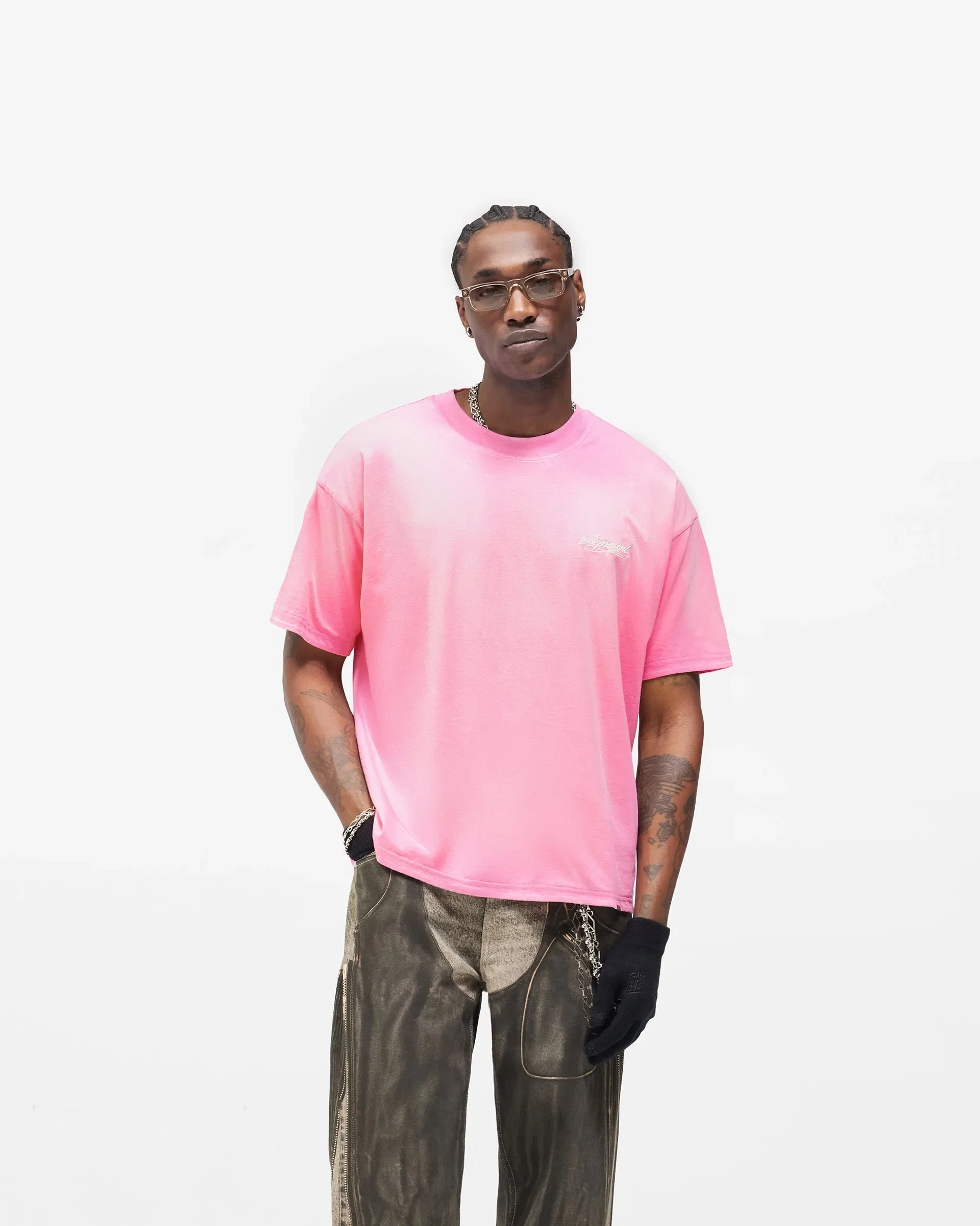 BF25 Dual Layer Script T-Shirt - Candy