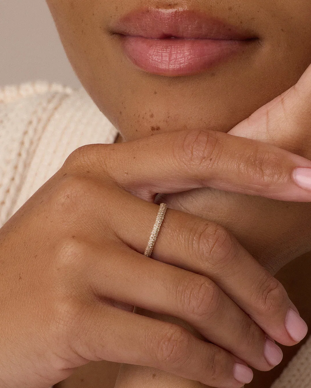 Fine 14K Diamond Paseo Eternity Ring