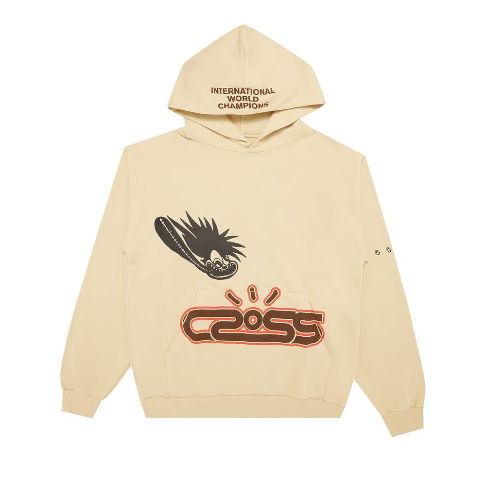 Cactus Jack by Travis Scott Motor Sport Hoodie Medium Olive