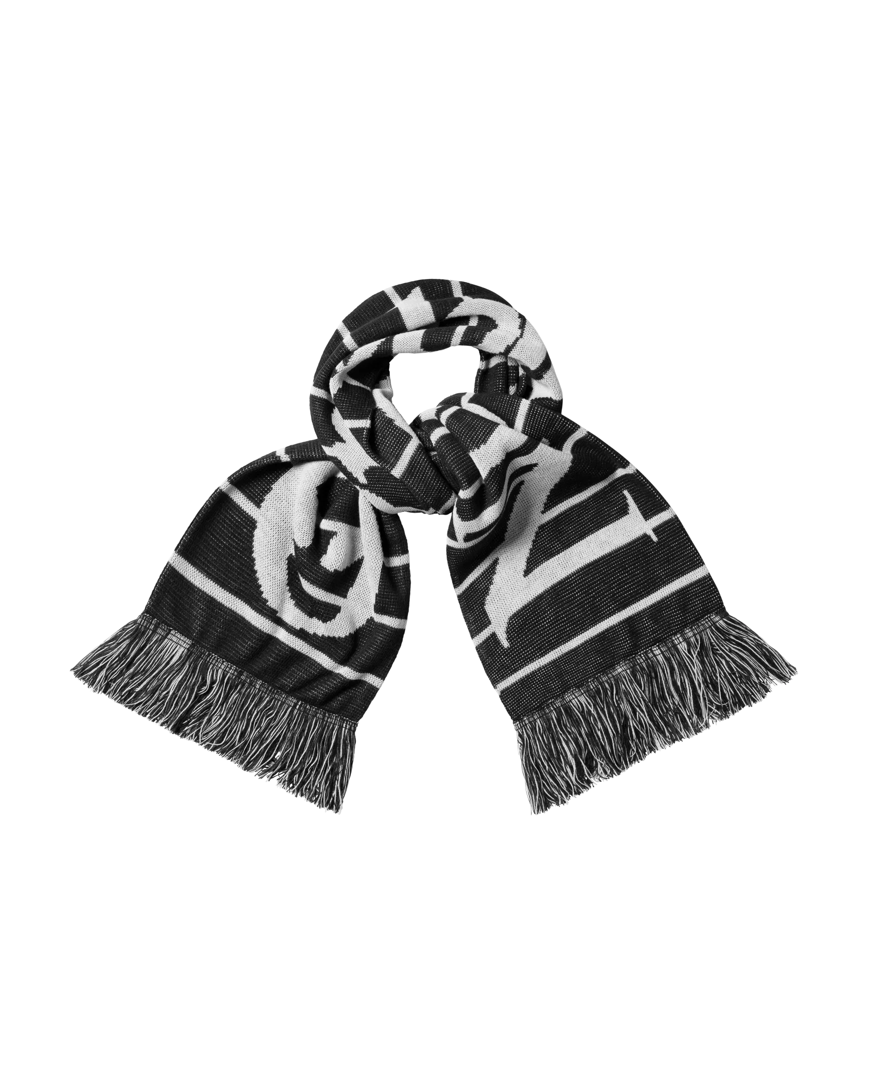 No Problemo Striped Scarf