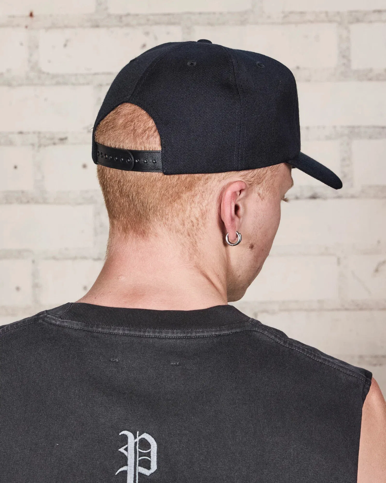 Pleasures Film Snapback Black