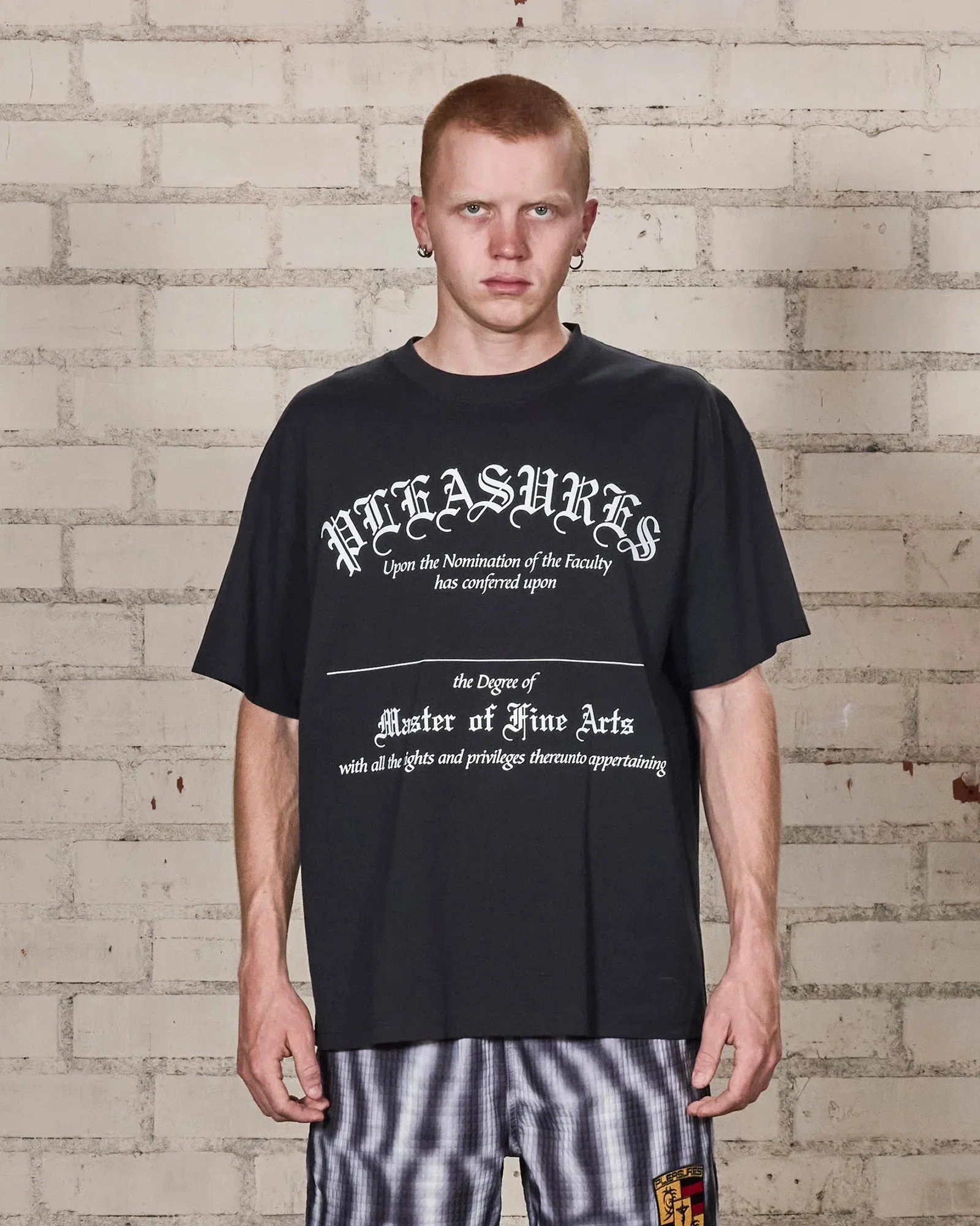 Pleasures Degree T-Shirt Black