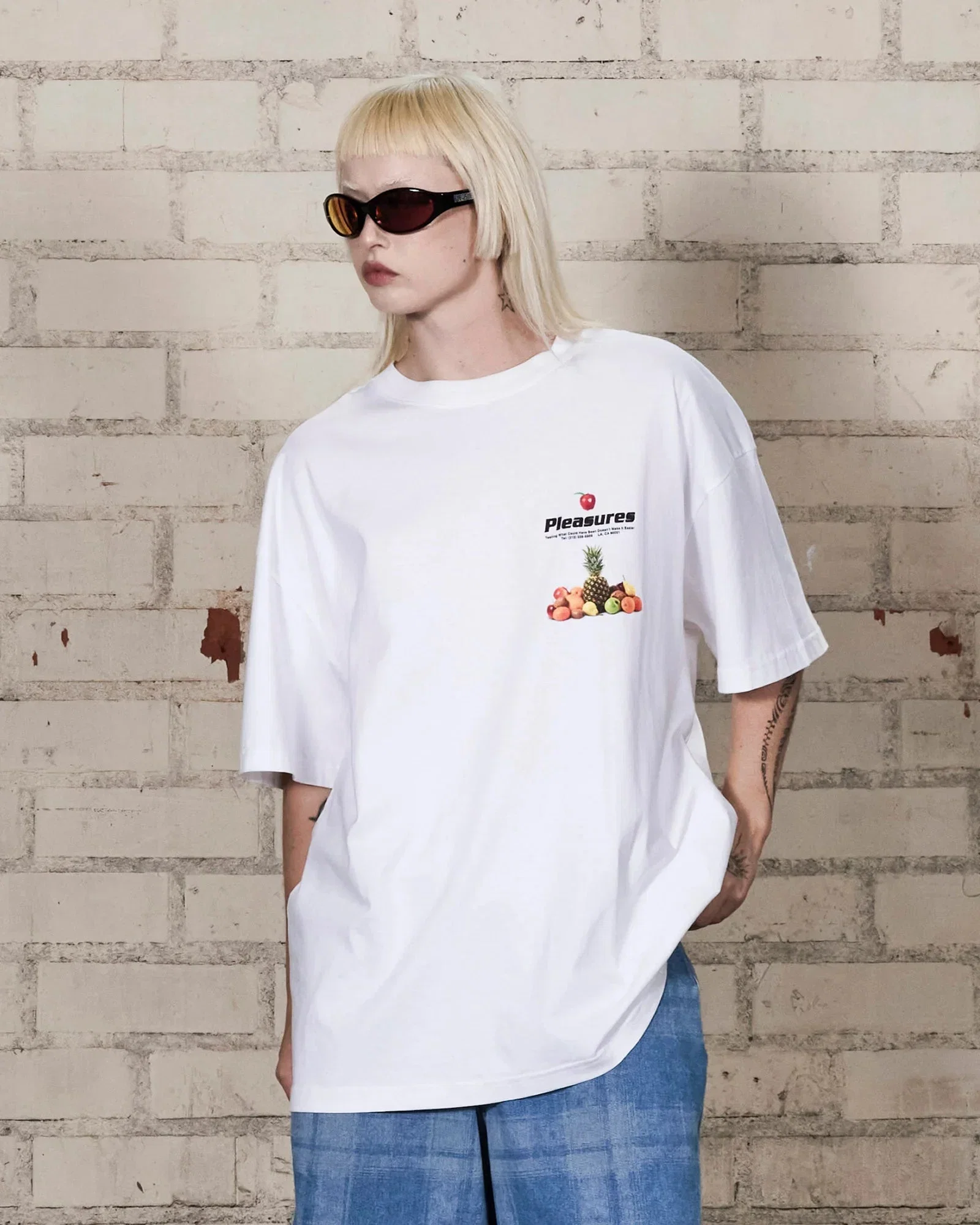Pleasures Delivery T-Shirt White