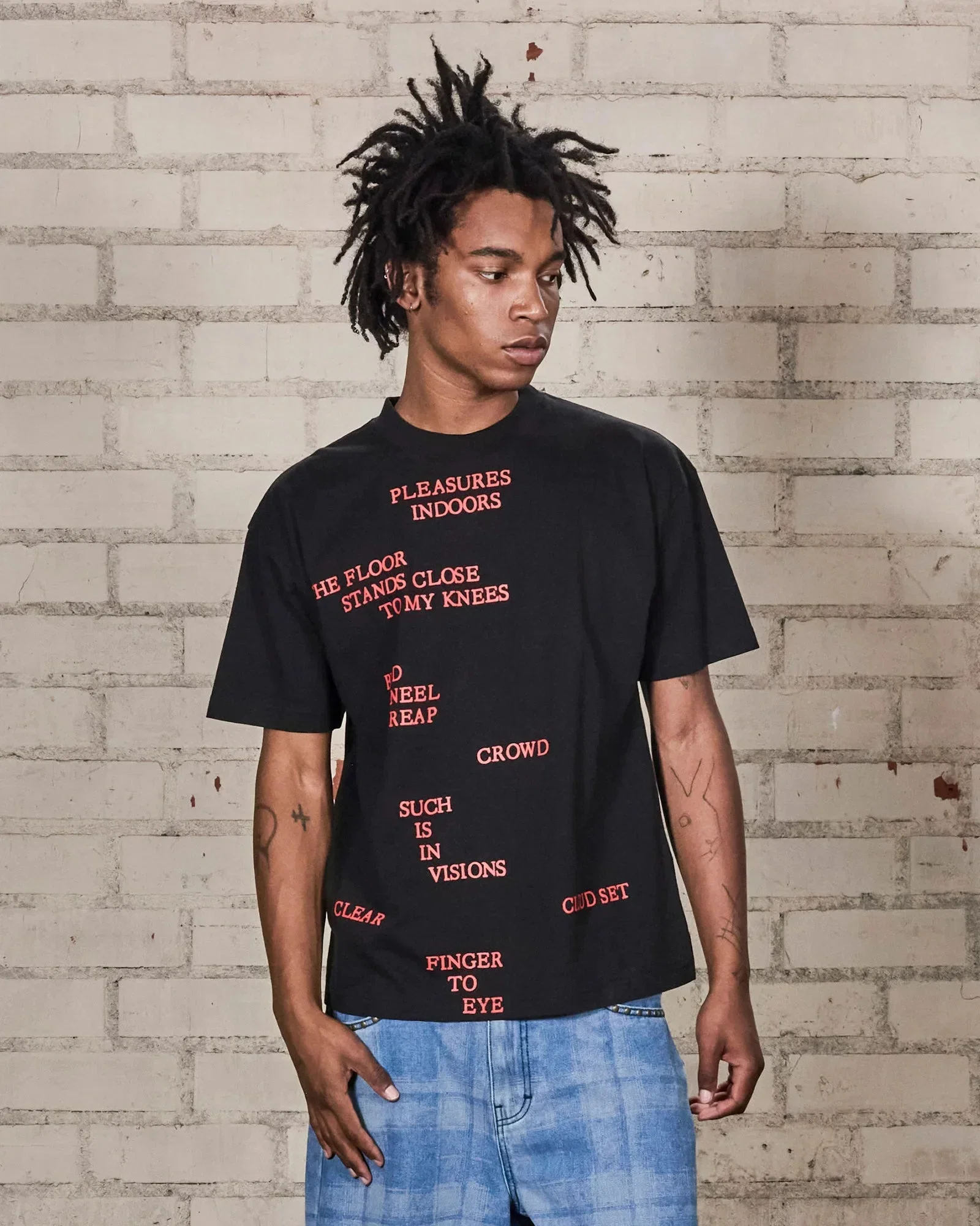 Pleasures Indoors T-Shirt Black