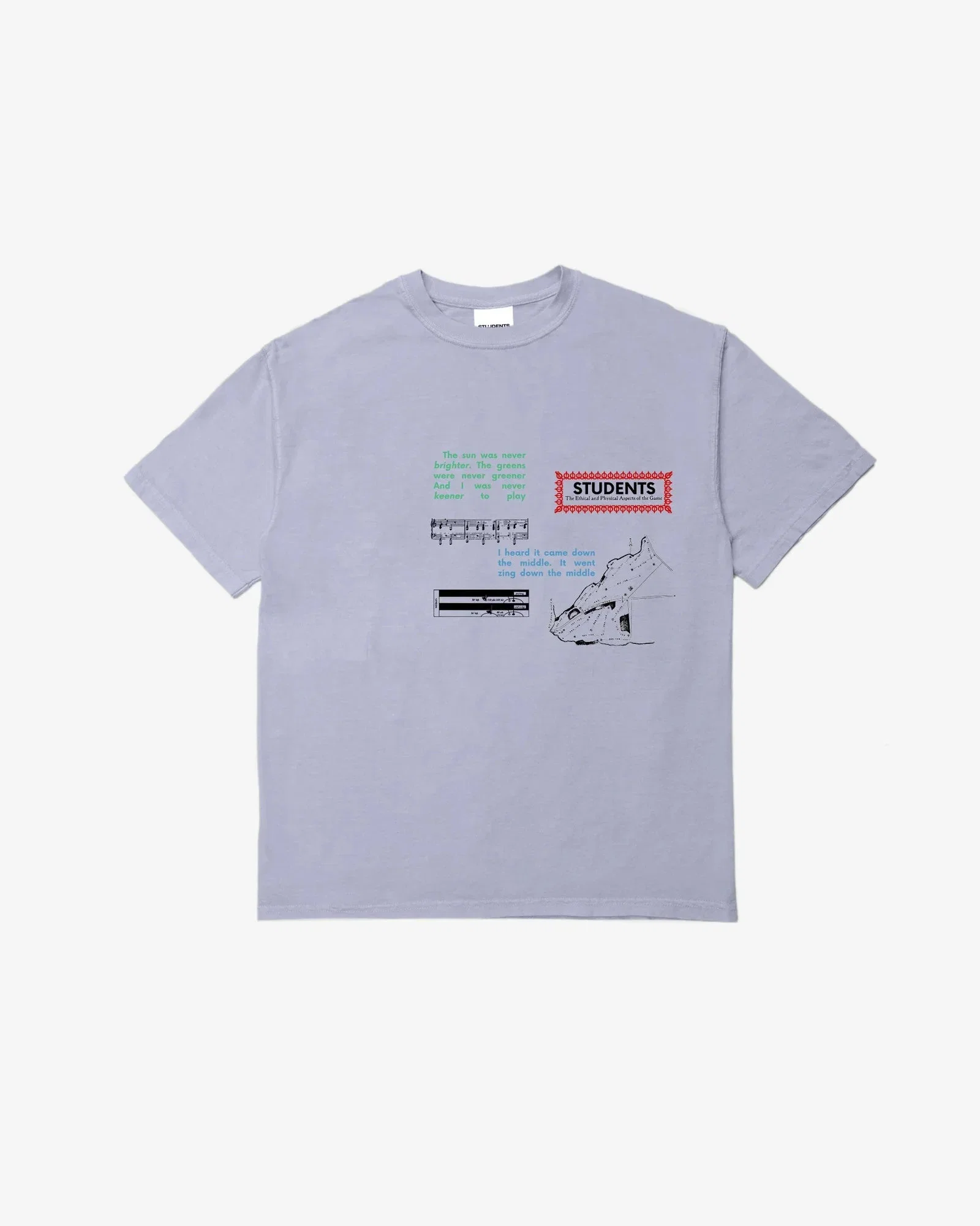 Students Golf Golf Theory S/S T-Shirt Wisteria