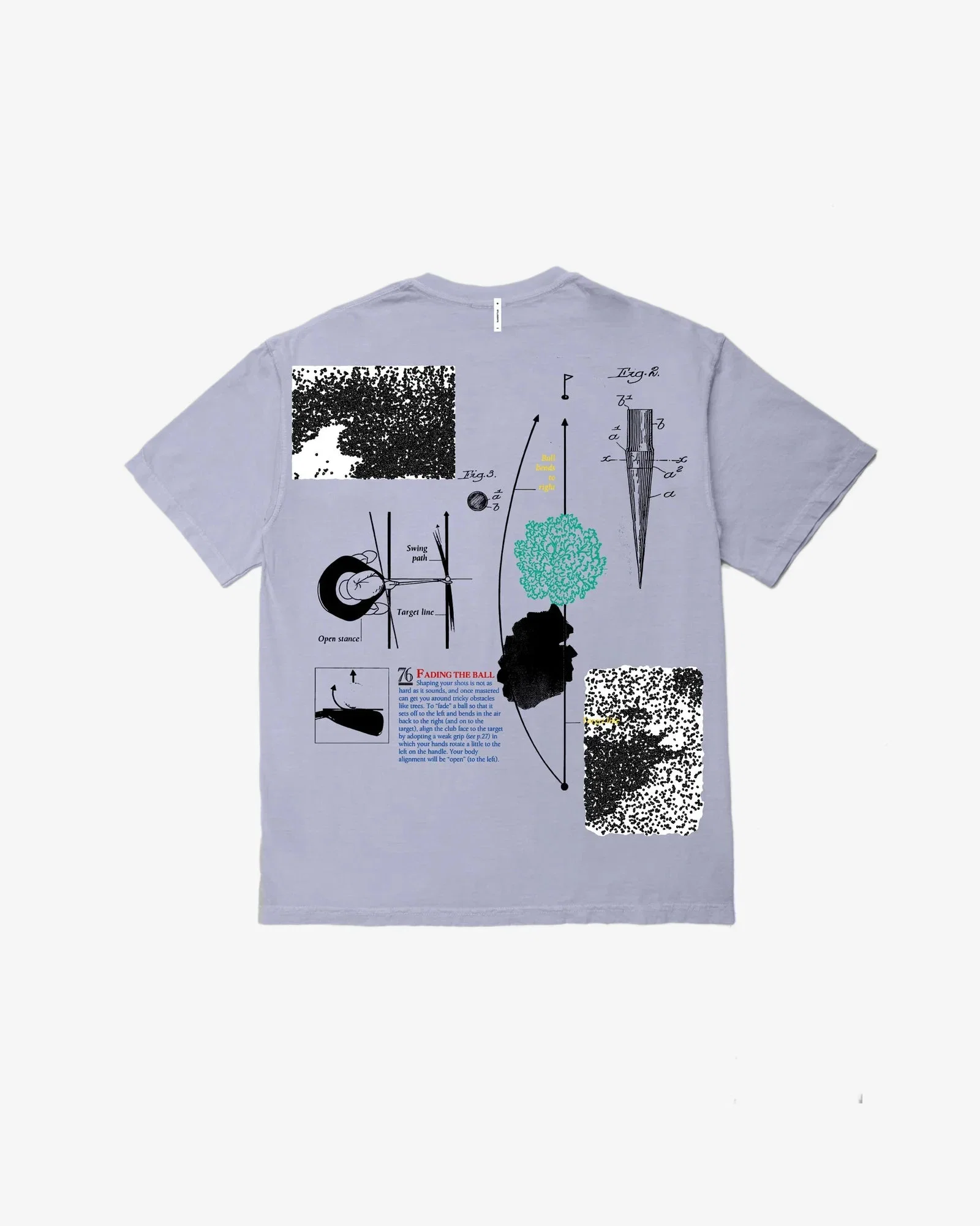 Students Golf Golf Theory S/S T-Shirt Wisteria