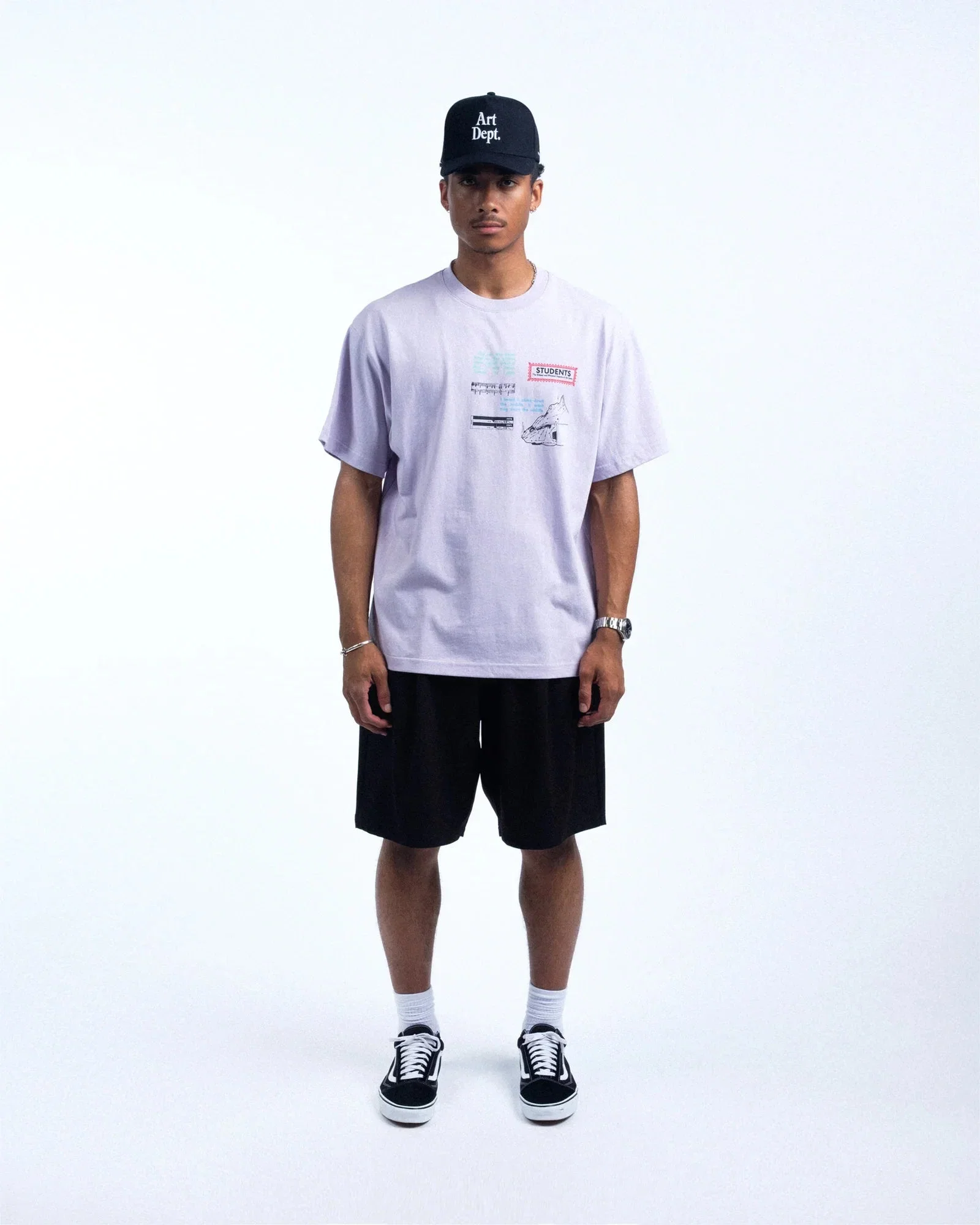 Students Golf Golf Theory S/S T-Shirt Wisteria