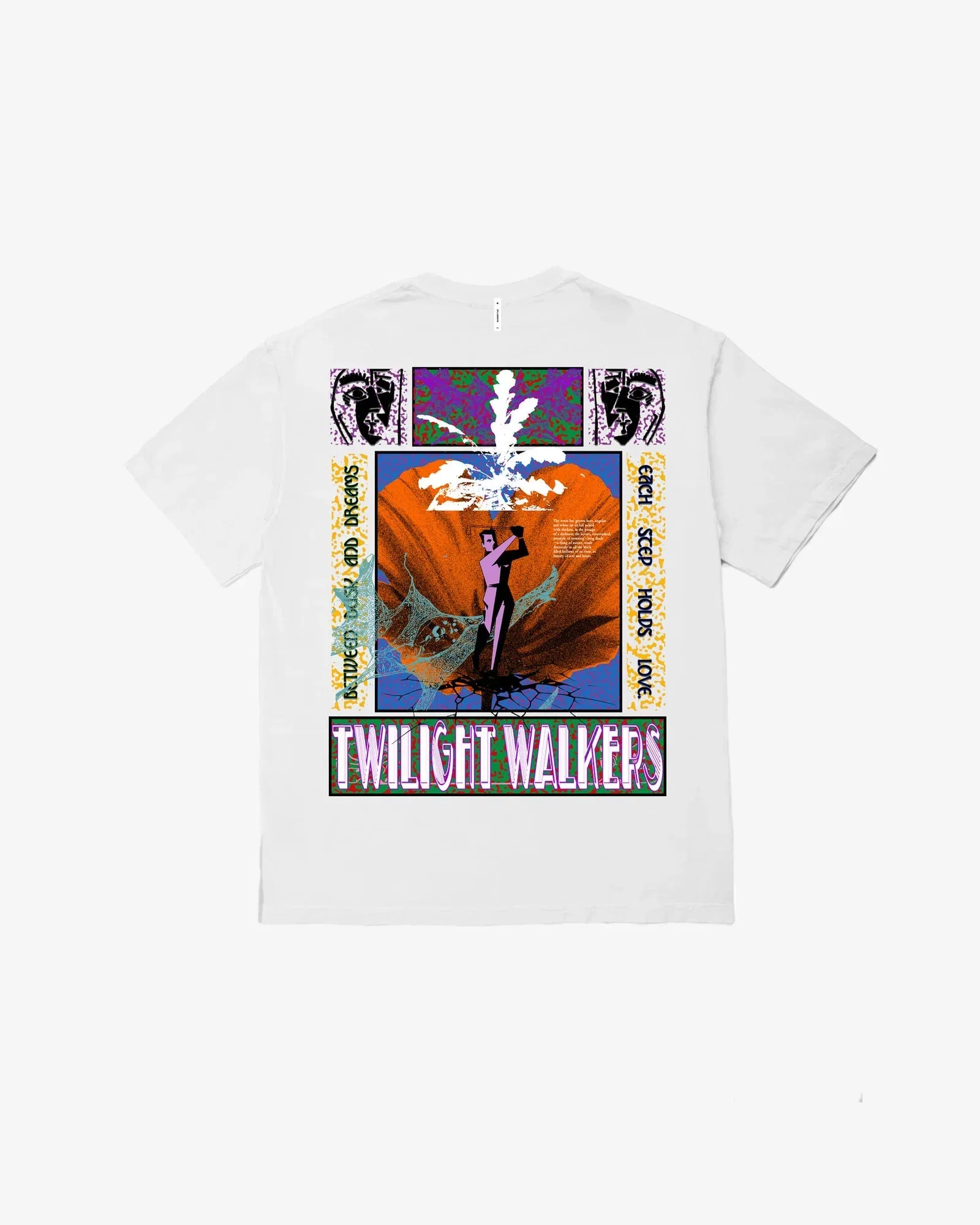 Students Golf Twilight S/S T-Shirt White