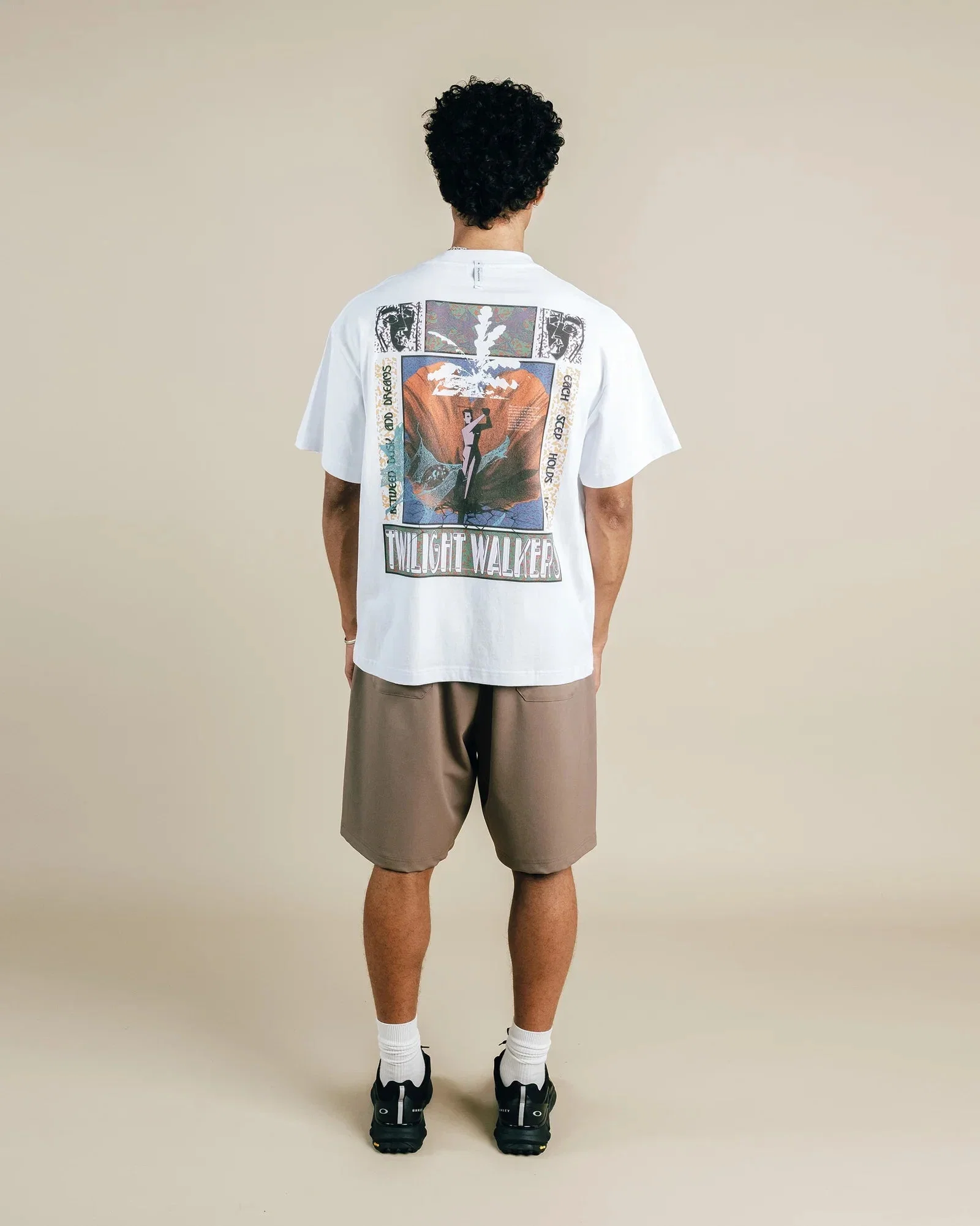 Students Golf Twilight S/S T-Shirt White