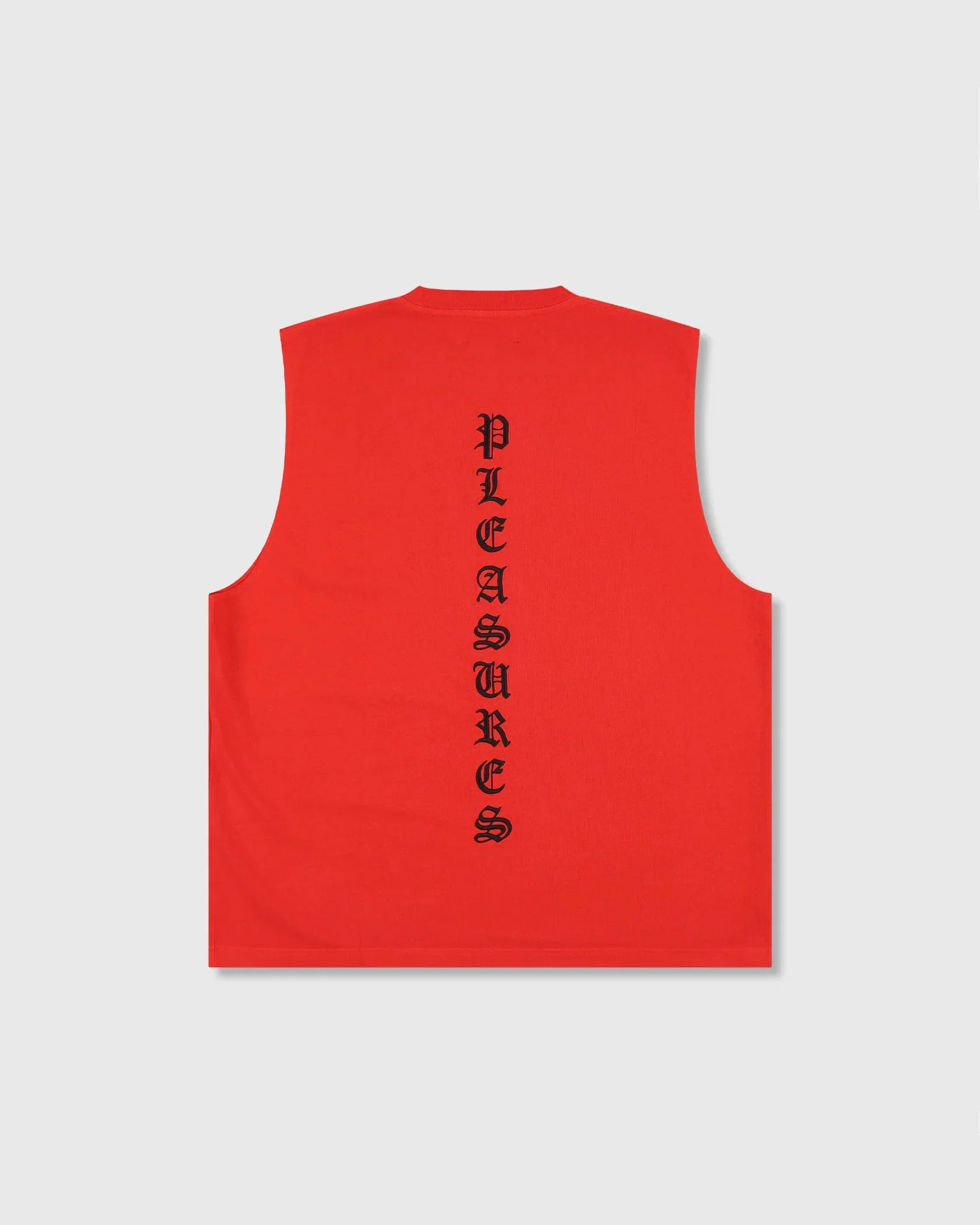 Pleasures Sorrow Sleeveless Shirt Red