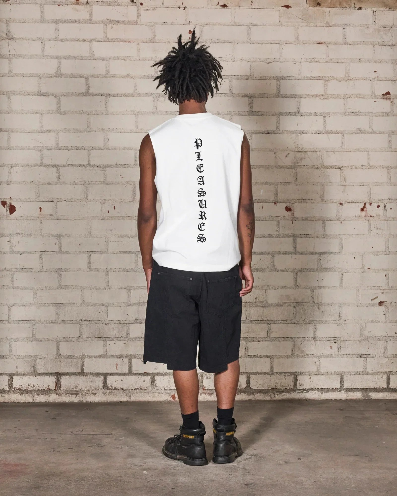 Pleasures Sorrow Sleeveless Shirt White