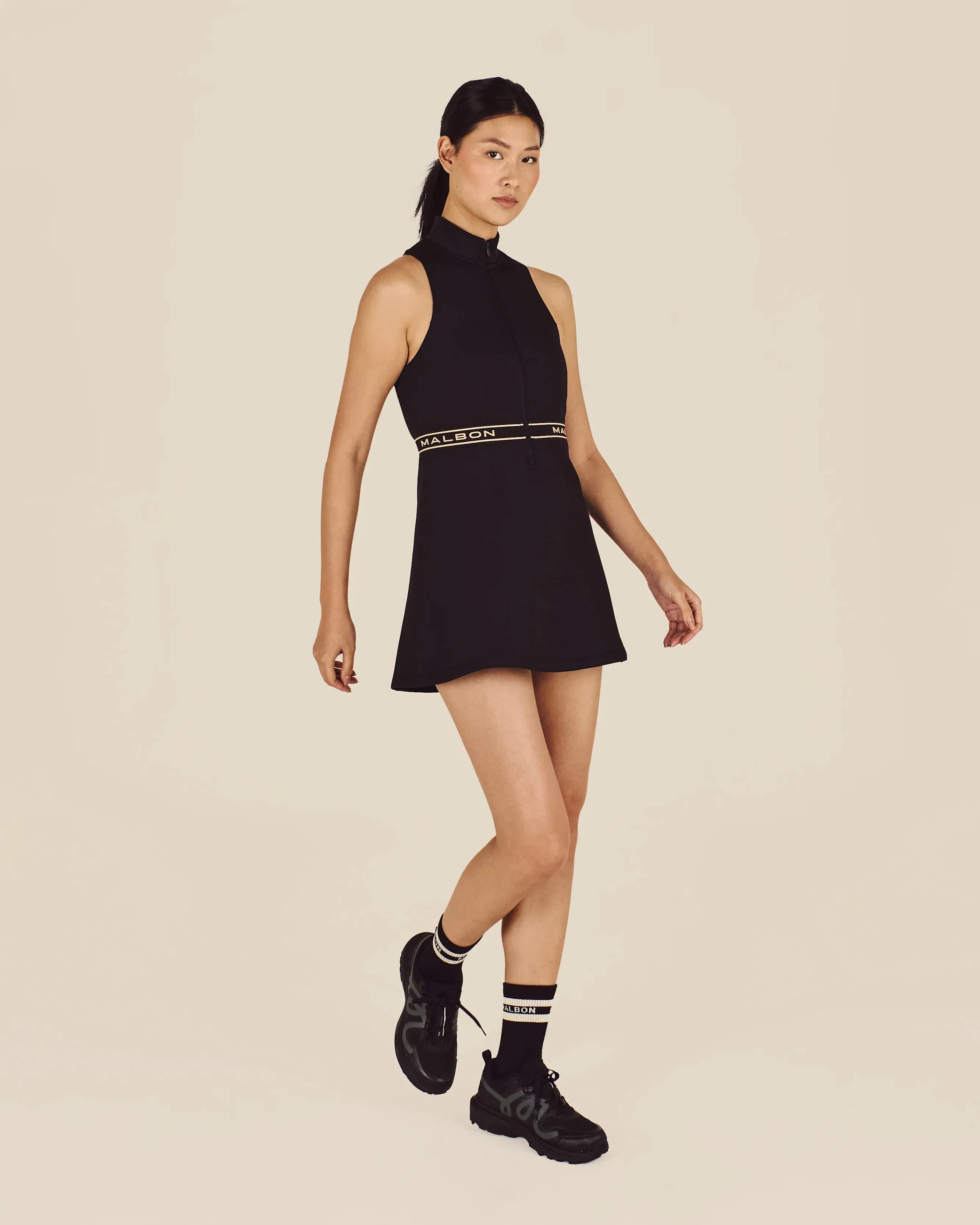 Malbon Golf Kaleen Dress Black
