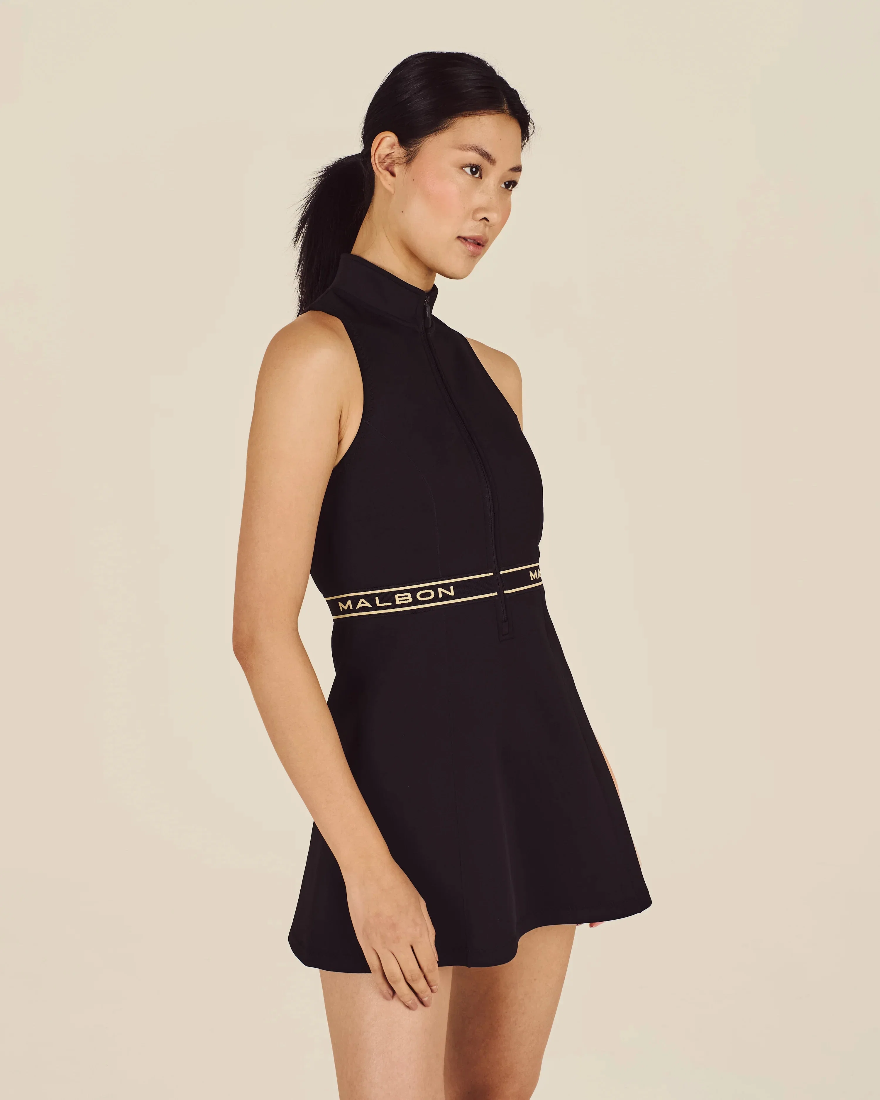 Malbon Golf Kaleen Dress Black