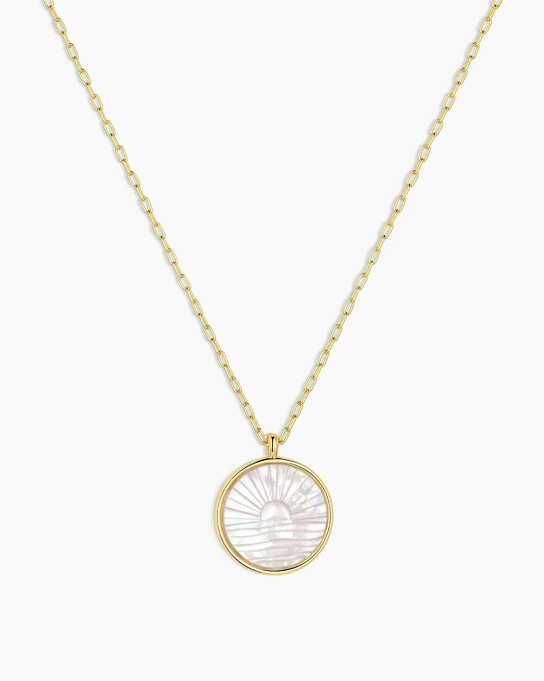 Core Sunset Etched Necklace