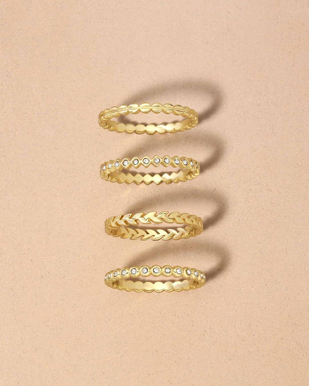 Core Mini Stackable Ring Set