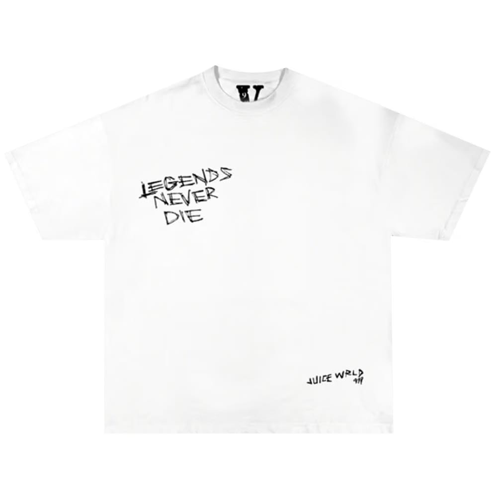 Juice Wrld x Vlone Legends Never Die T-Shirt White