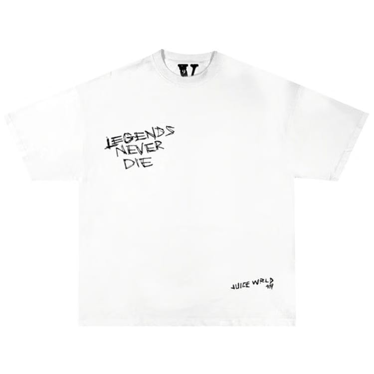 Juice Wrld x Vlone Legends Never Die T-Shirt White