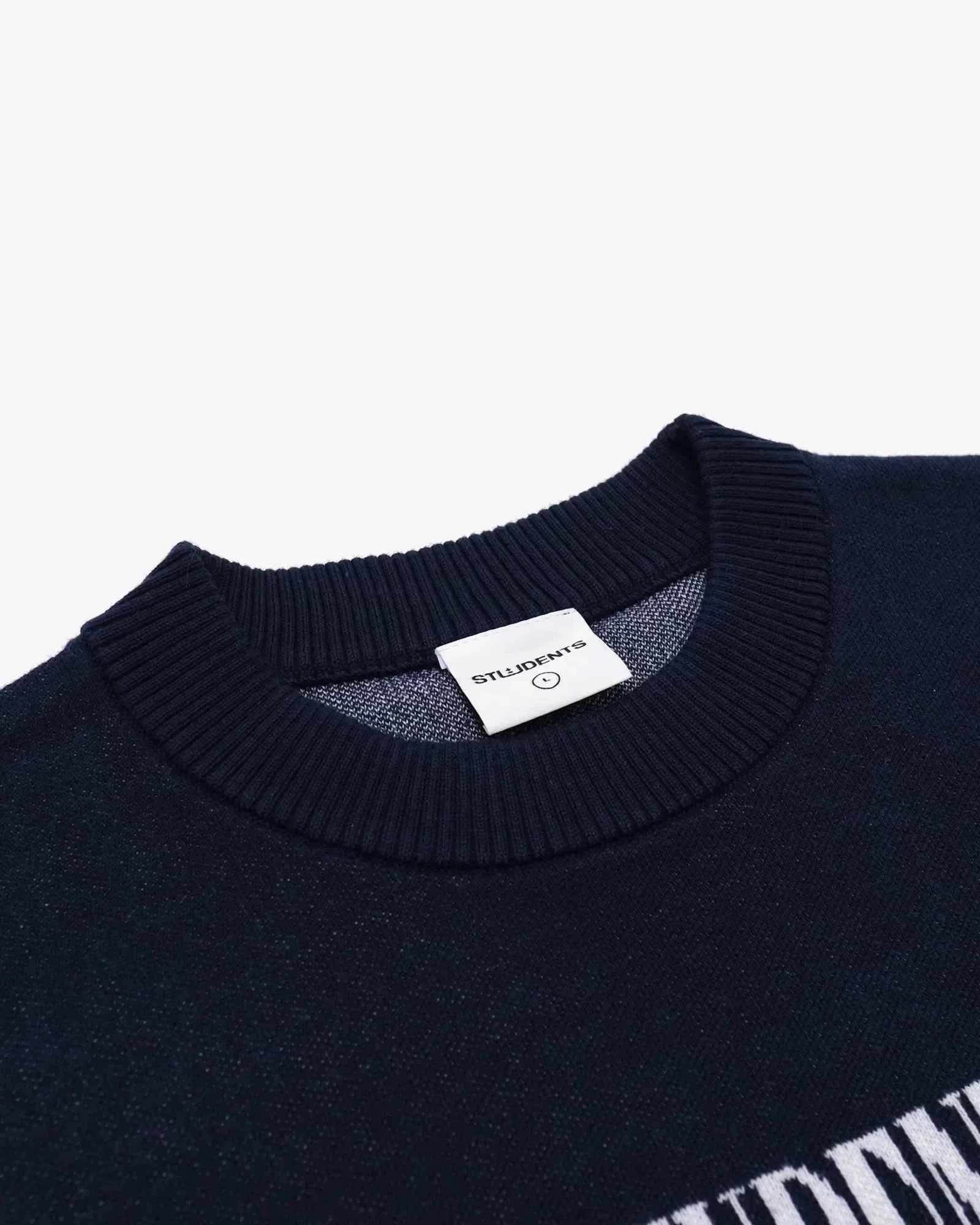 Students Golf Cade Knit Crew Sweater – Navy