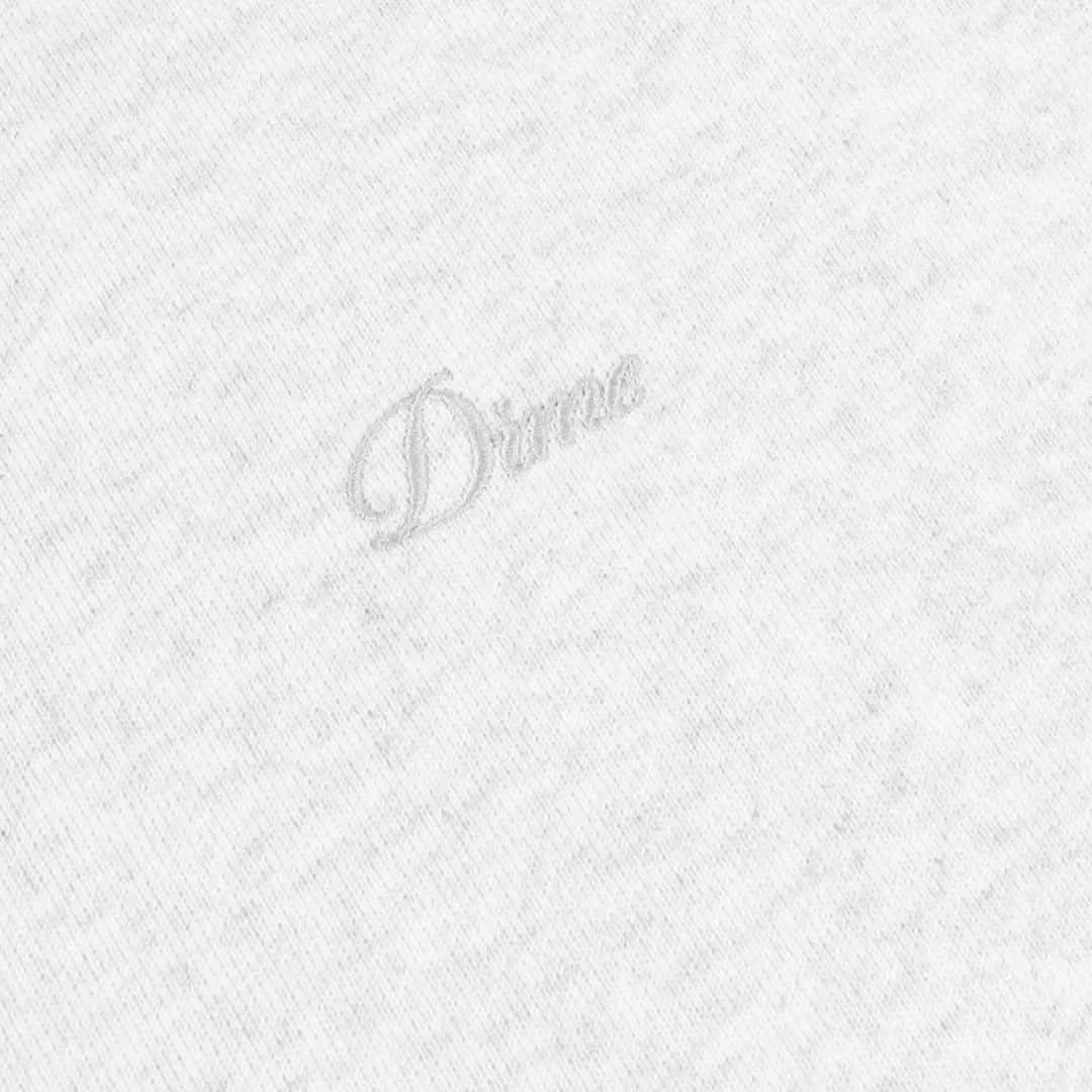 Dime MTL Cursive Raglan Hoodie Ash
