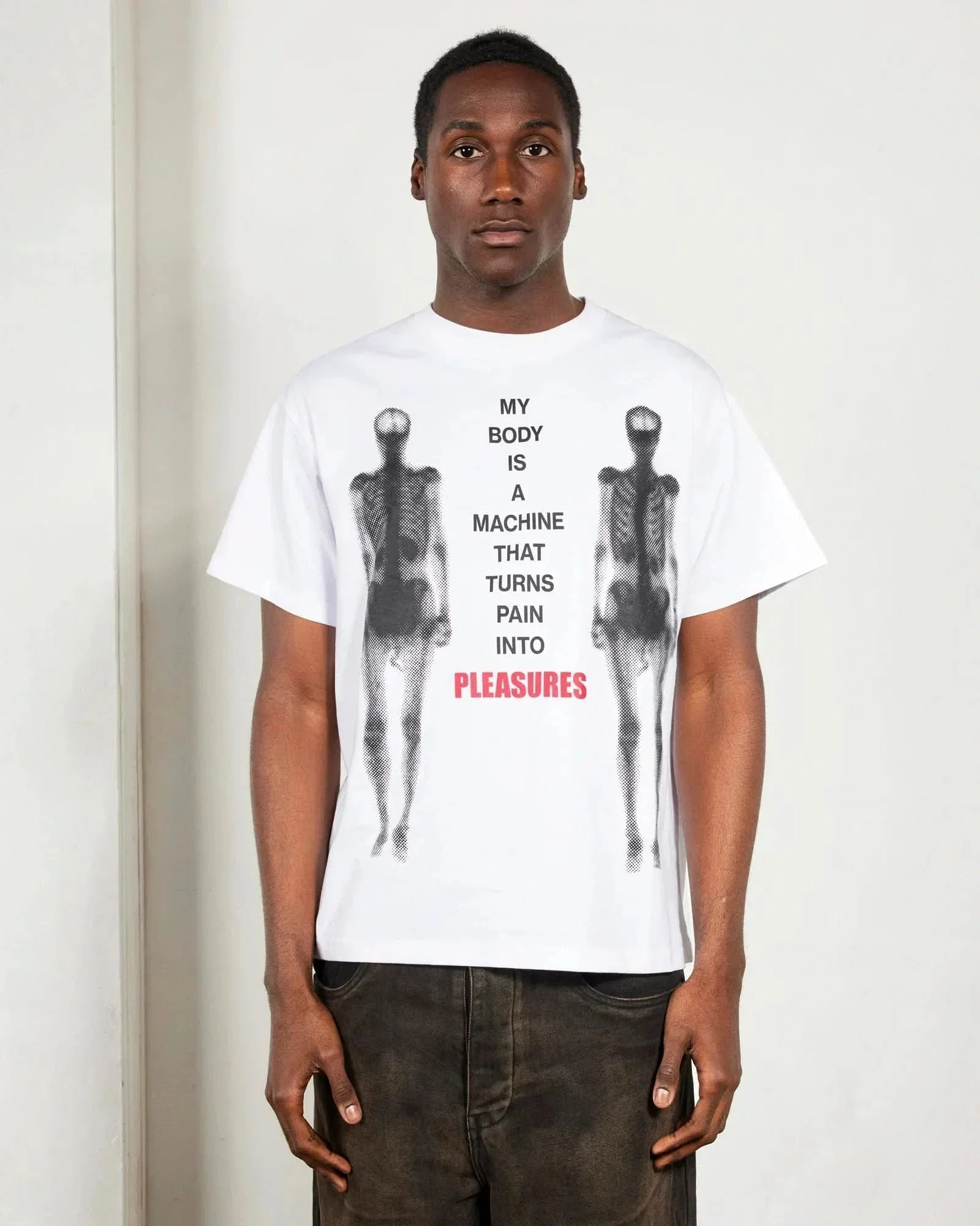 Pleasures Machine T-shirt – White