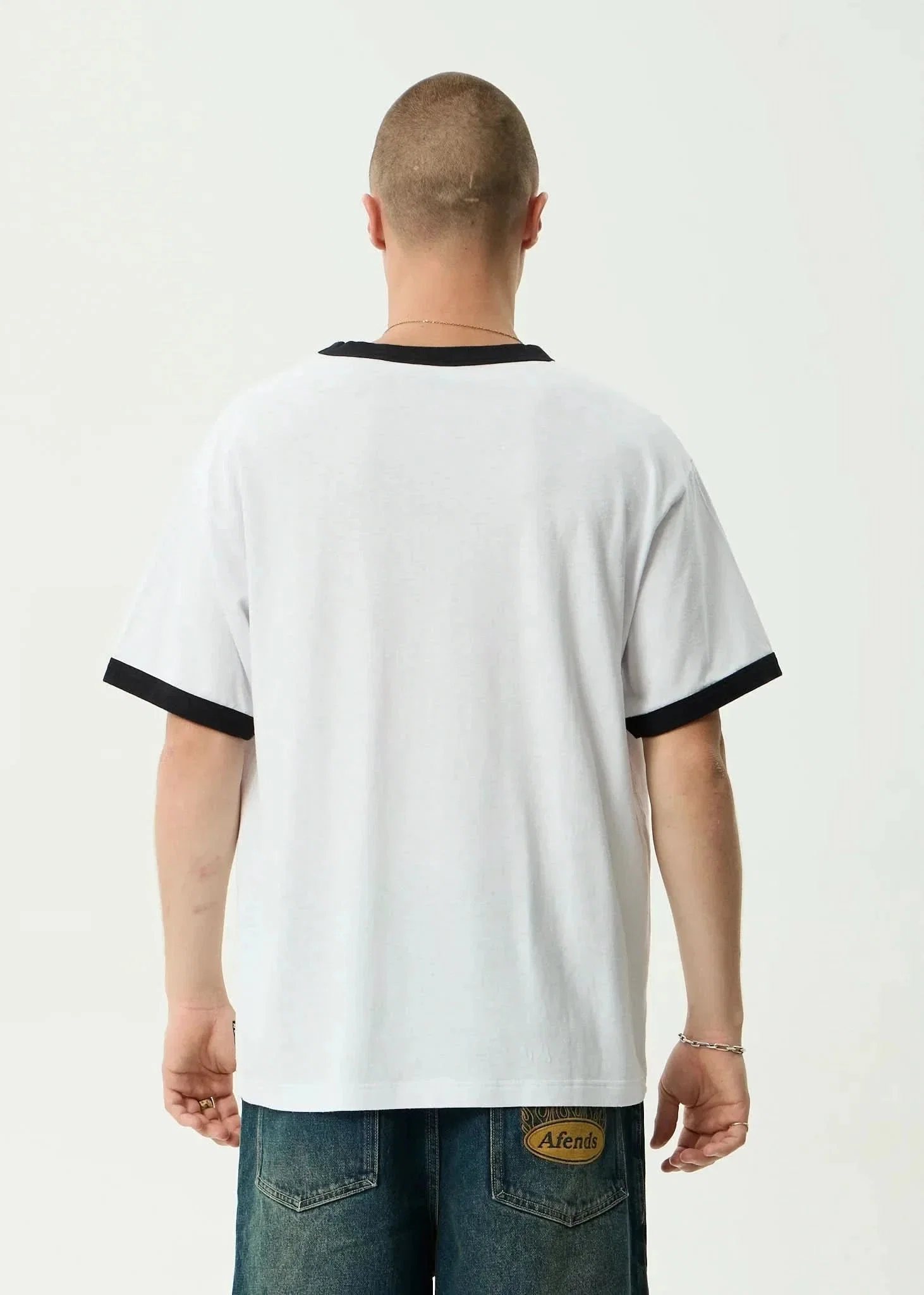 Afends Drop Zone Ringer Tee