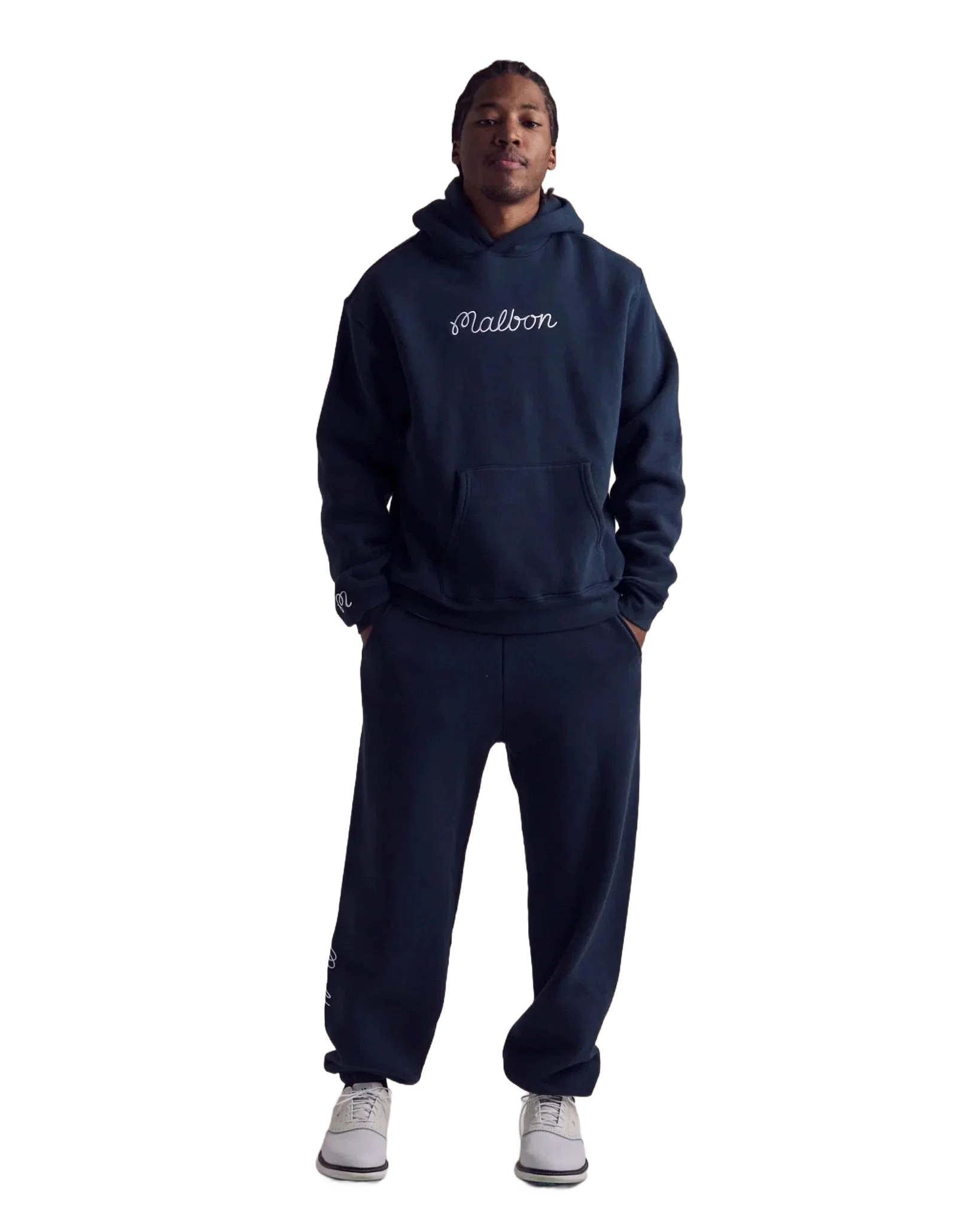 Malbon Golf Clubhouse Sweatpant – Navy