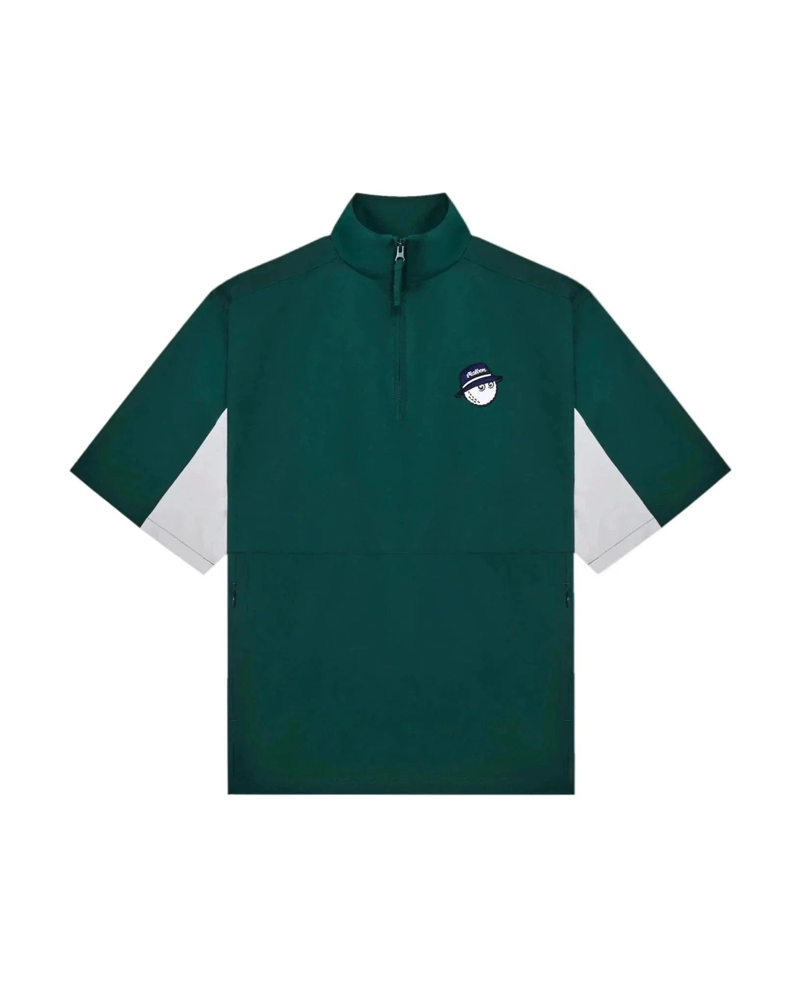 Malbon Golf Nylon Wind Shirt – Green