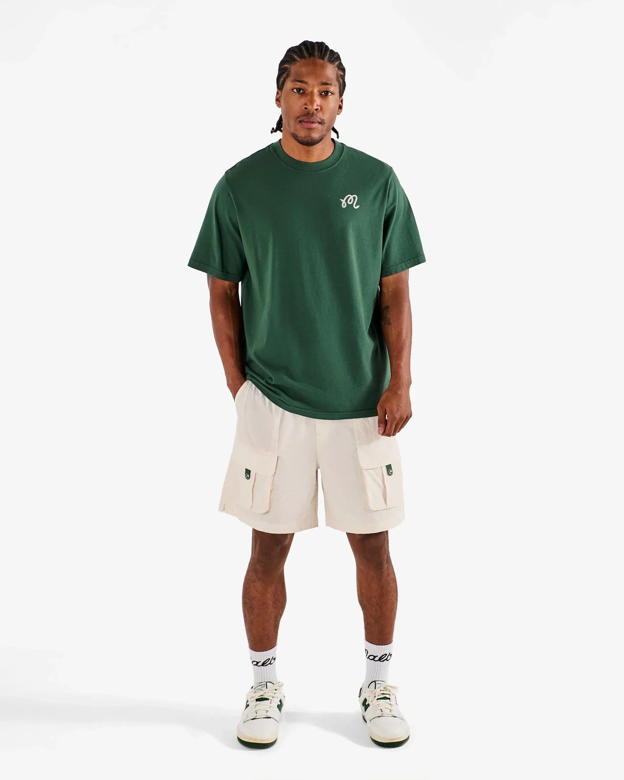 Malbon Golf Bermuda Lures Tee Green