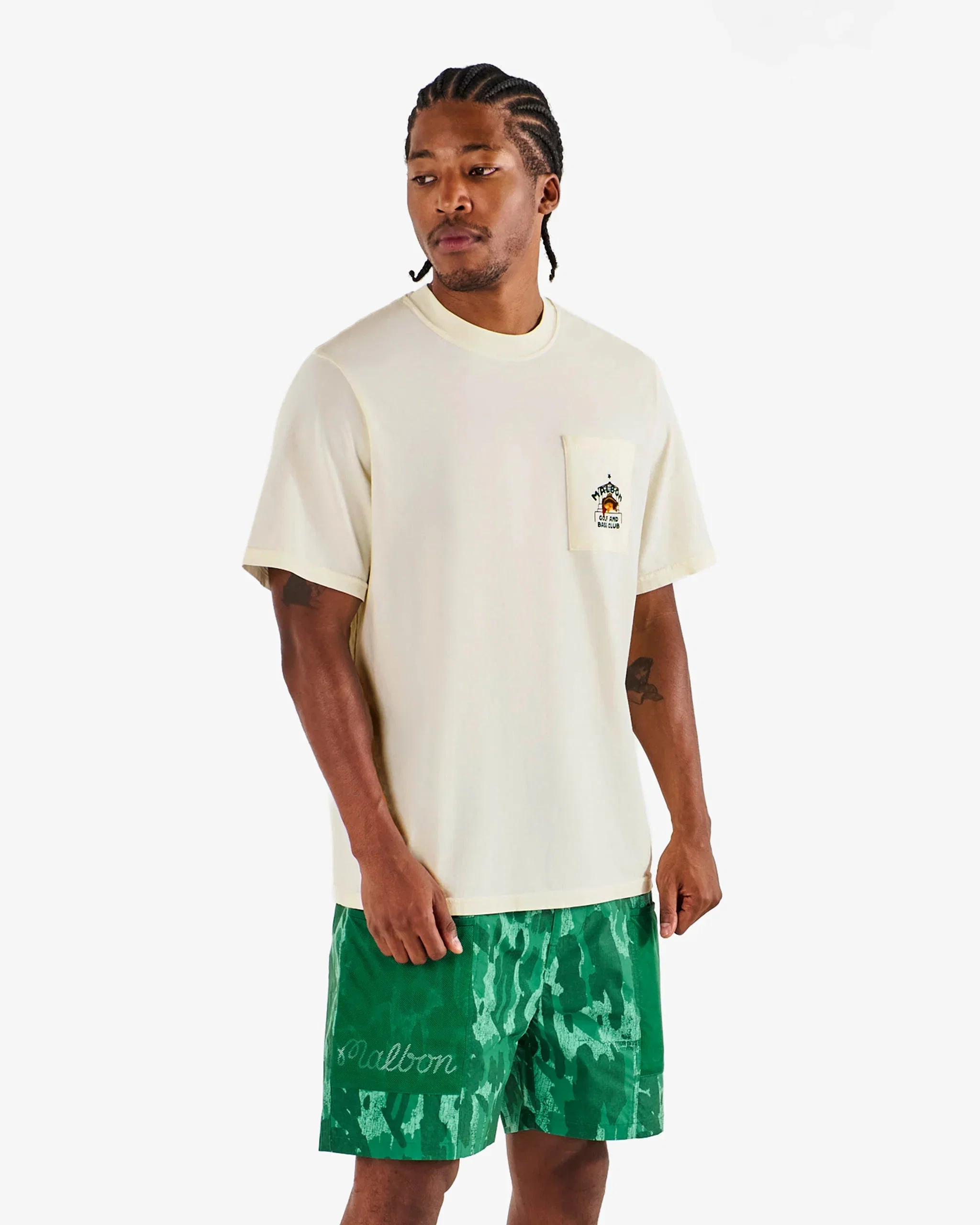 Malbon Golf Vista Bass Club Tee