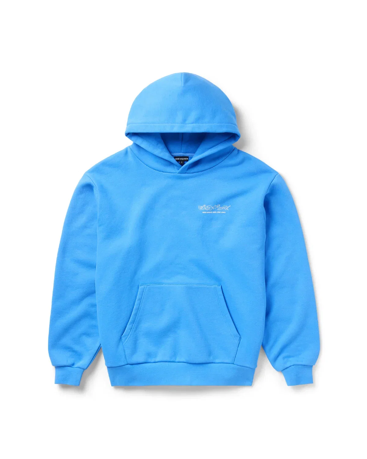 Born X Raised High Highs & Low Lows Hoodie Blue