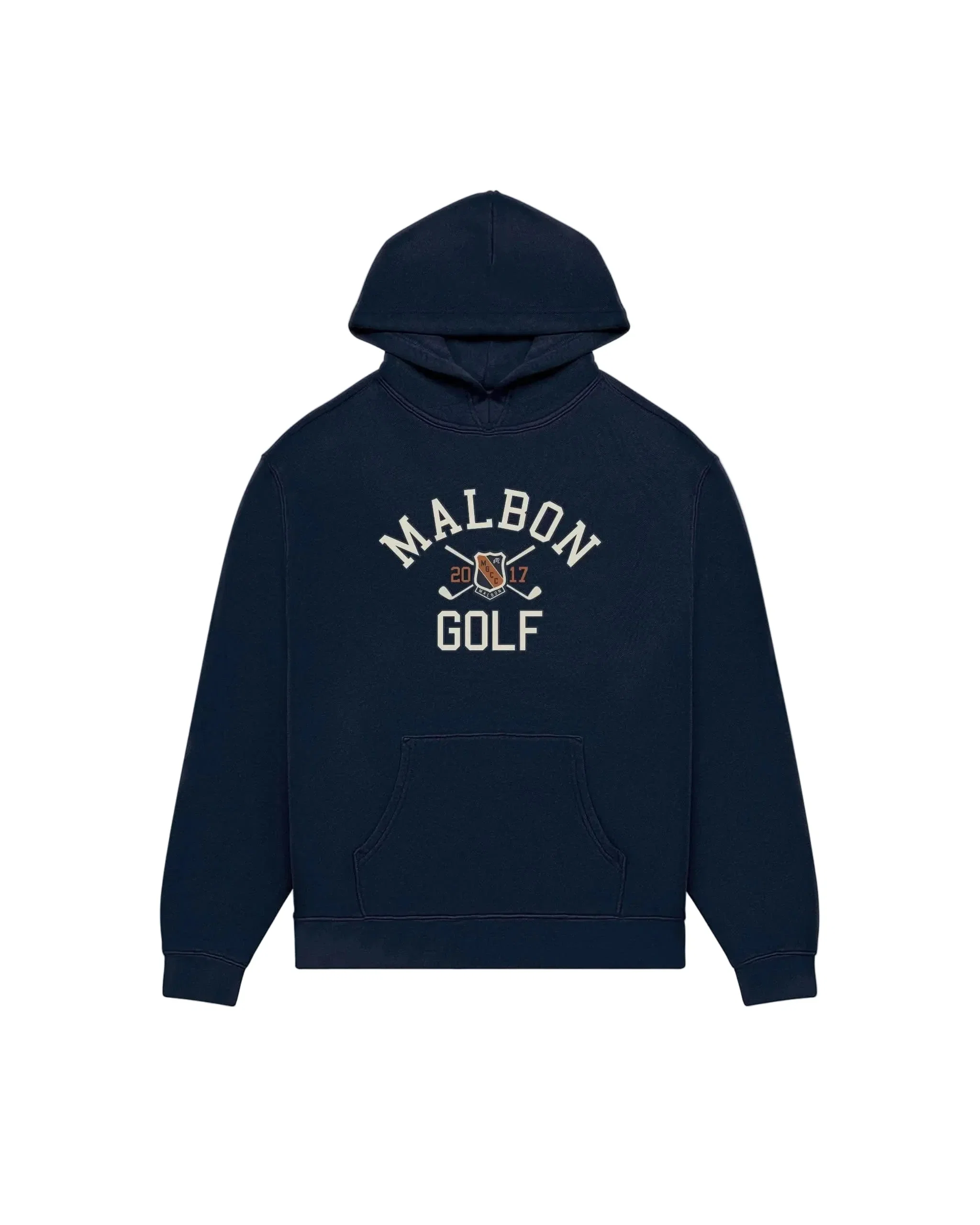 Malbon Golf Fesque Crest Hoodie