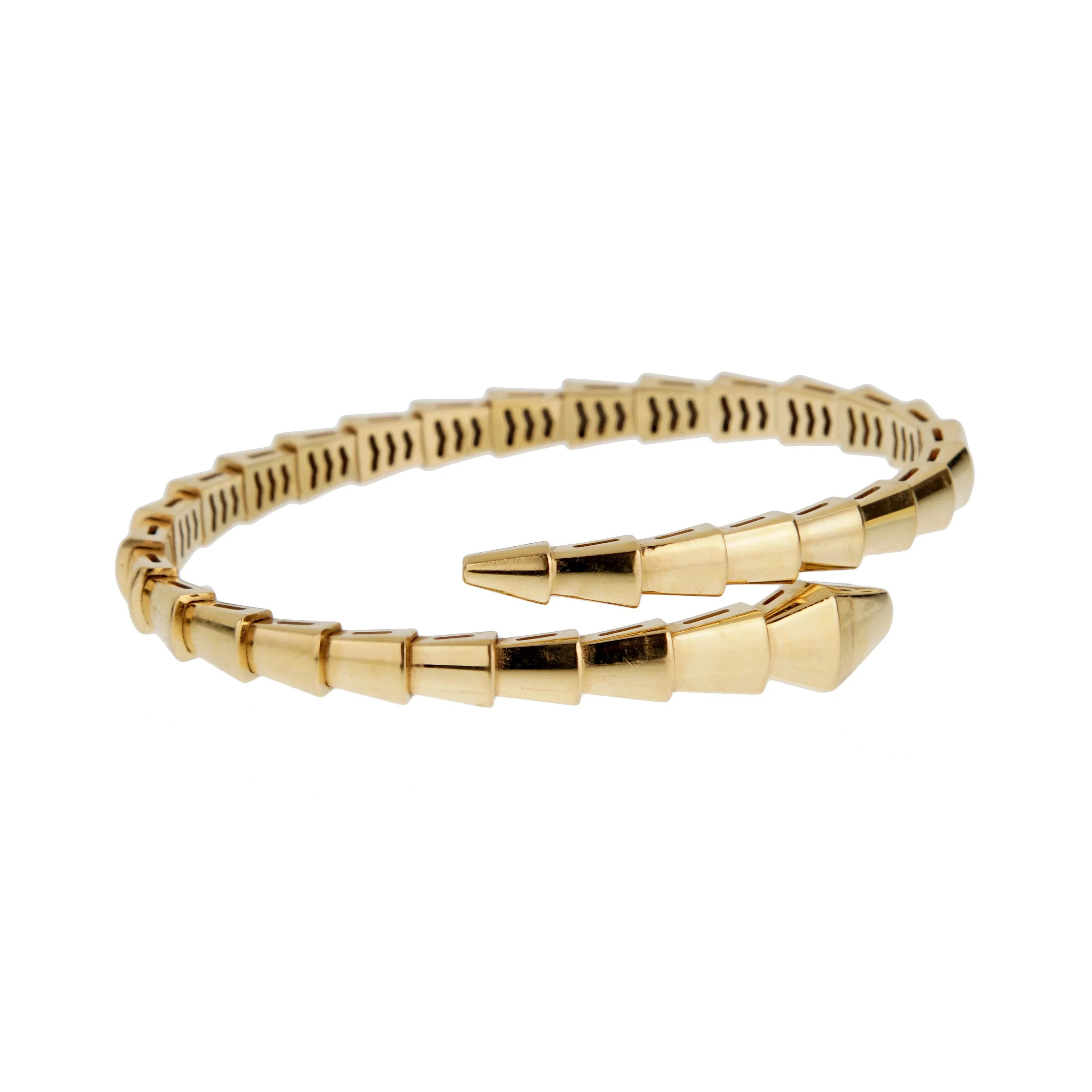 Bvlgari Serpenti Viper Bracelet 18K Yellow Gold