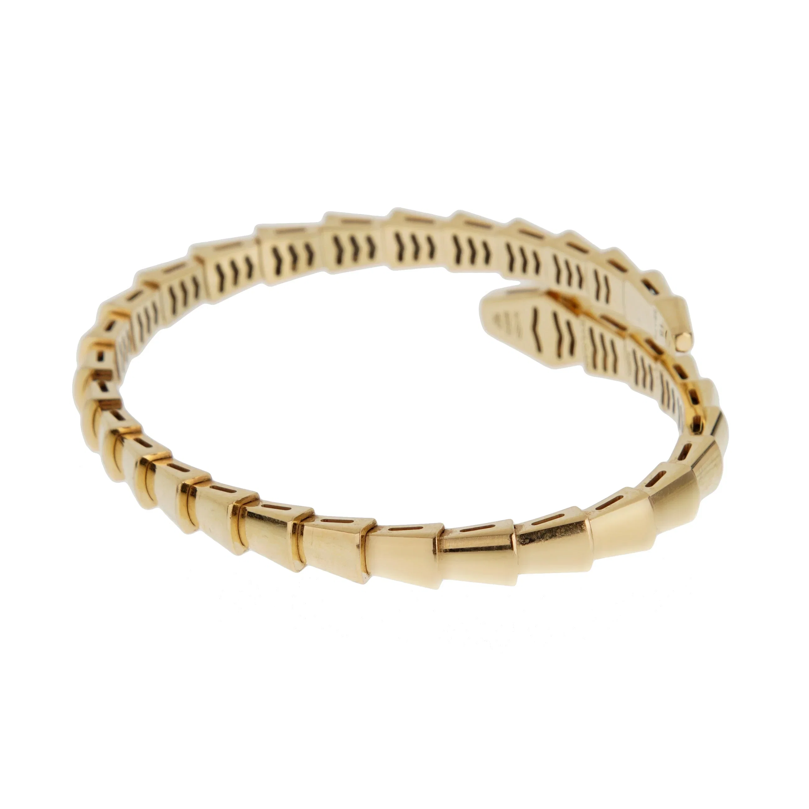 Bvlgari Serpenti Viper Bracelet 18K Yellow Gold
