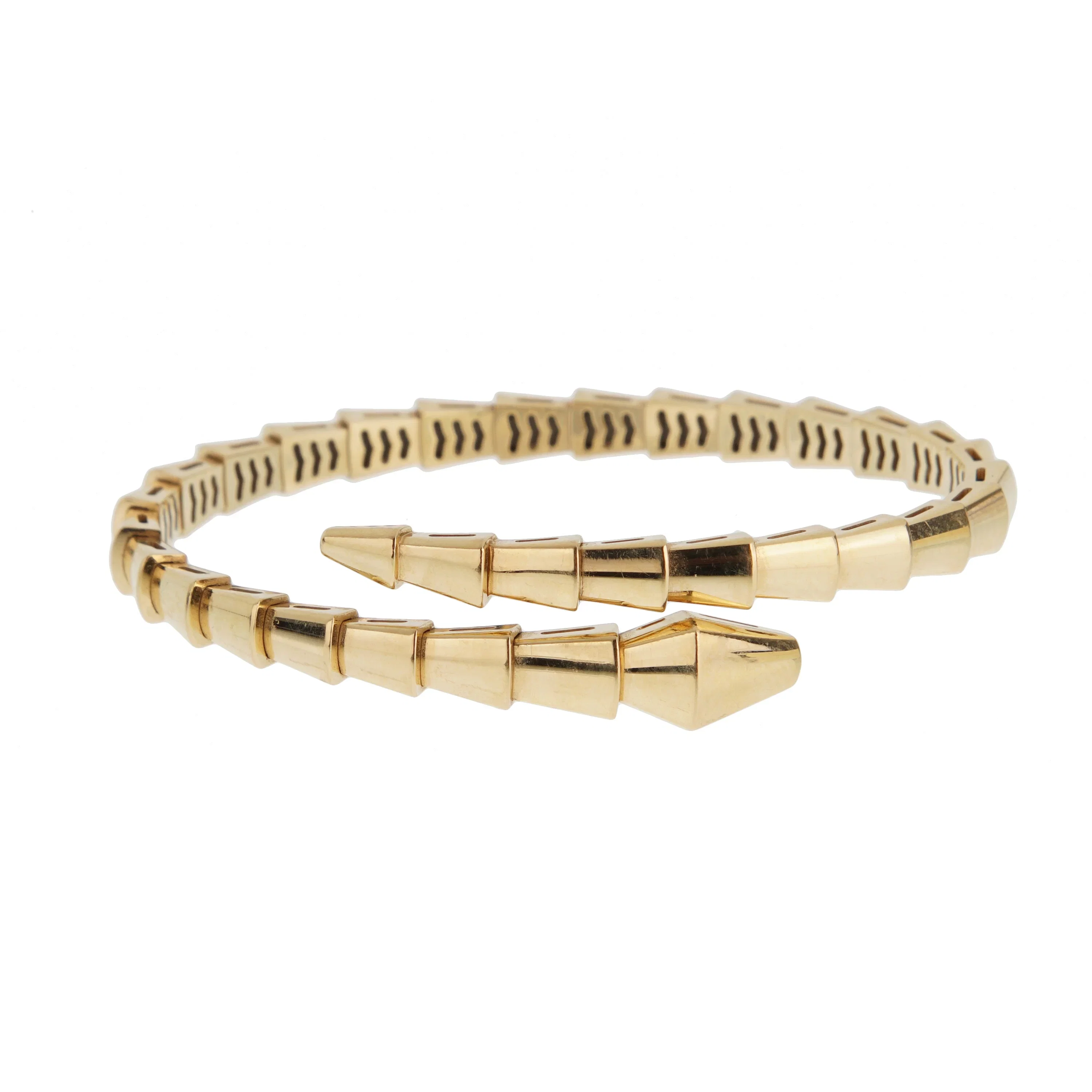 Bvlgari Serpenti Viper Bracelet 18K Yellow Gold