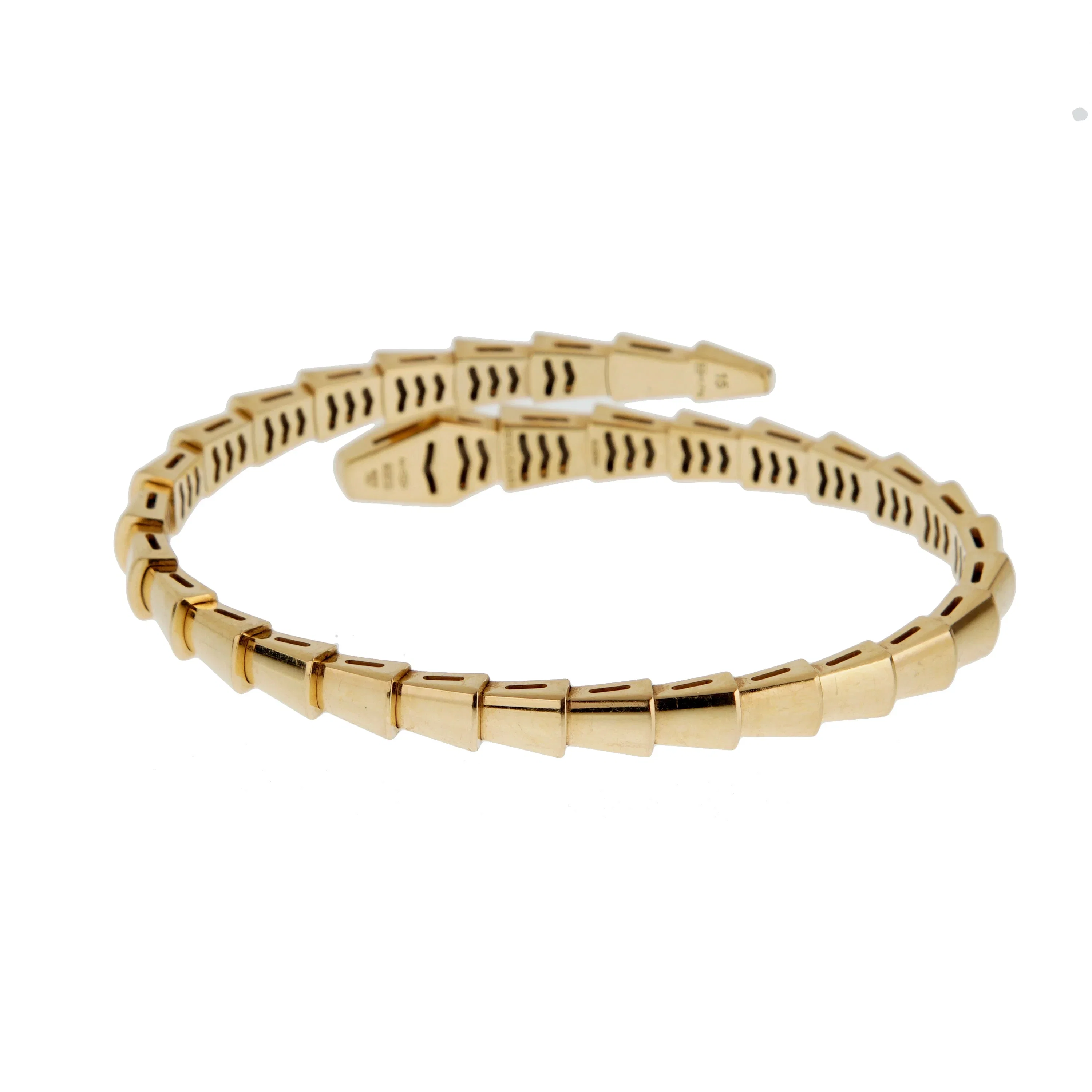 Bvlgari Serpenti Viper Bracelet 18K Yellow Gold