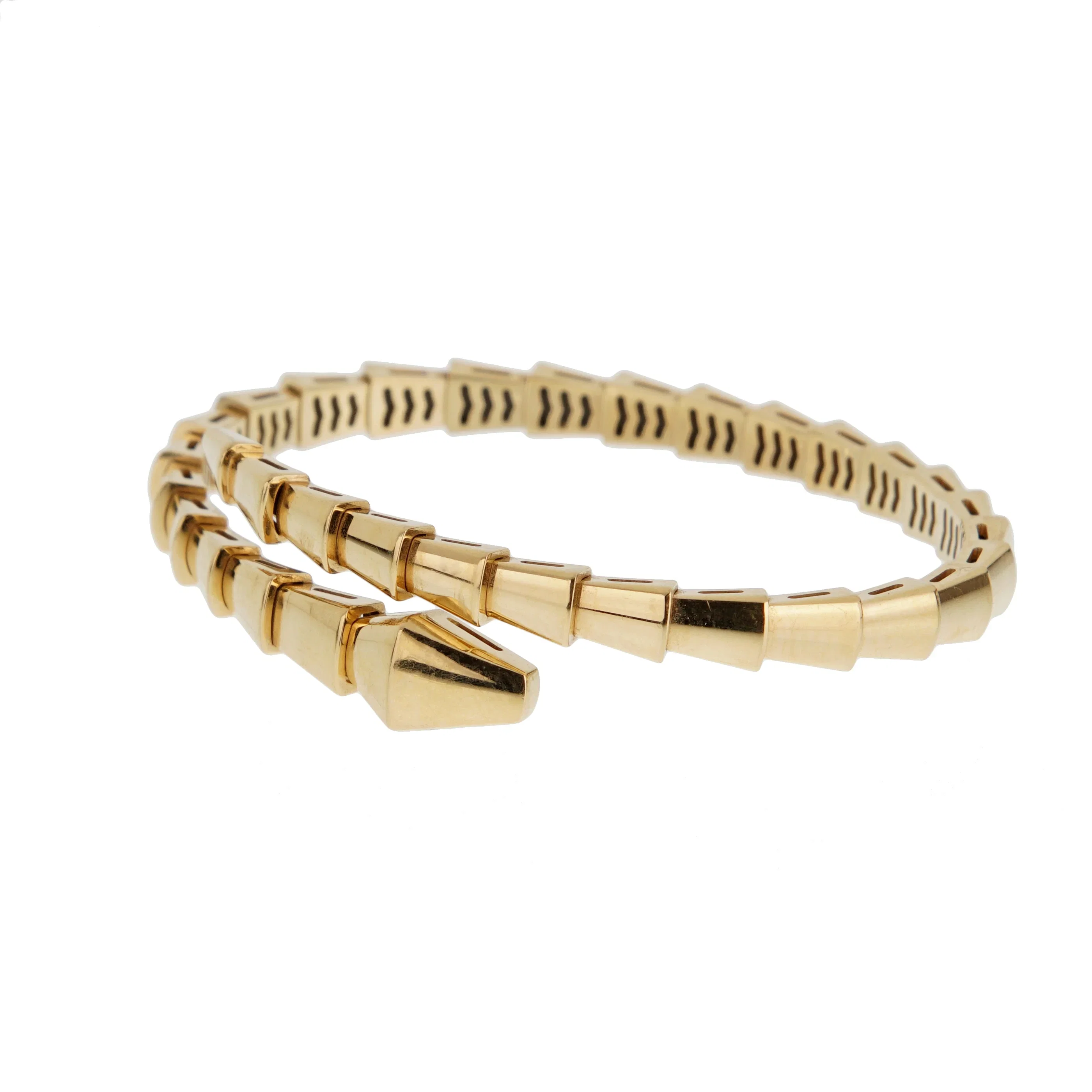 Bvlgari Serpenti Viper Bracelet 18K Yellow Gold