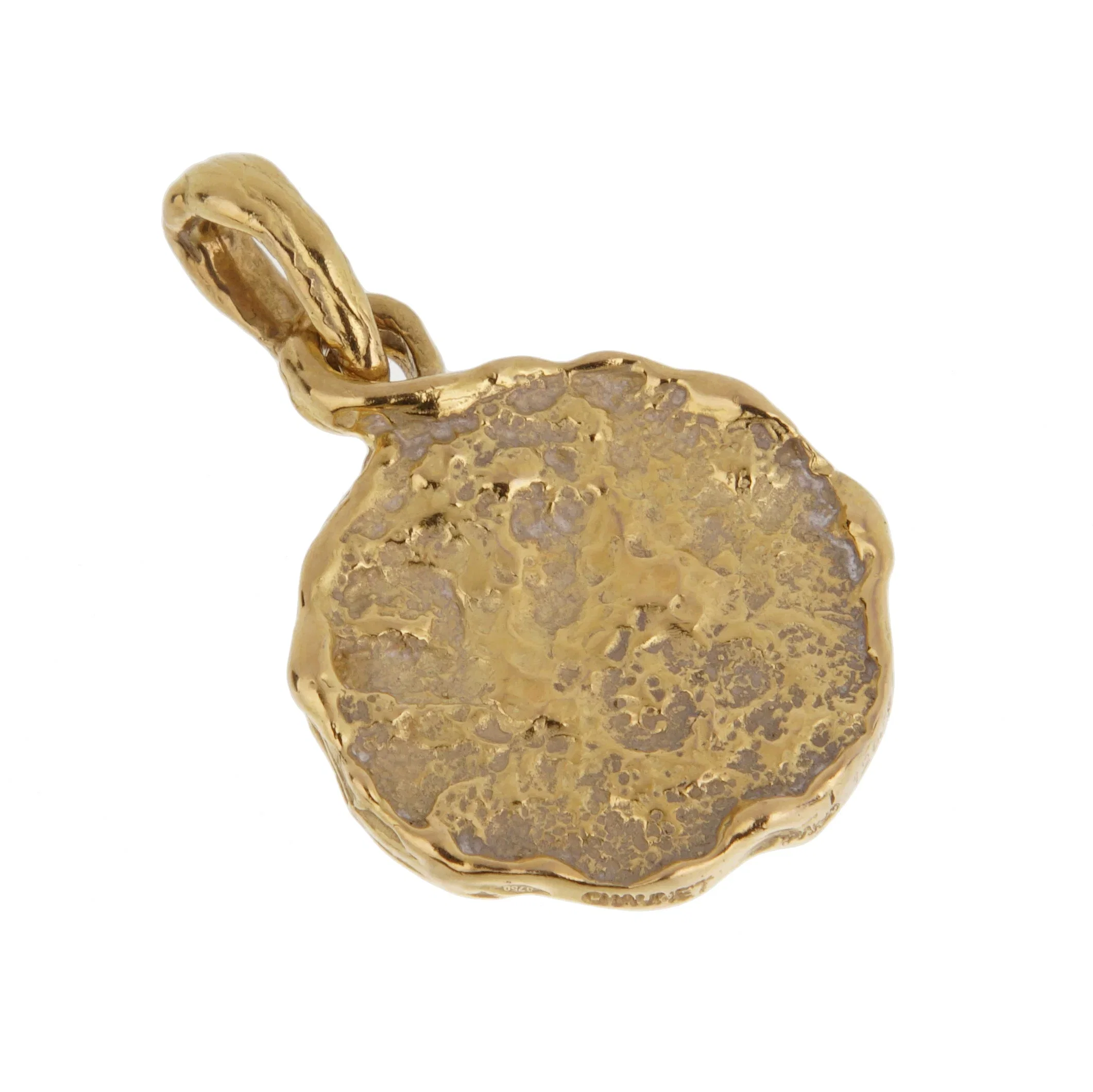 Chaumet Paris 18K Yellow Gold Gemini Zodiac Pendant Necklace