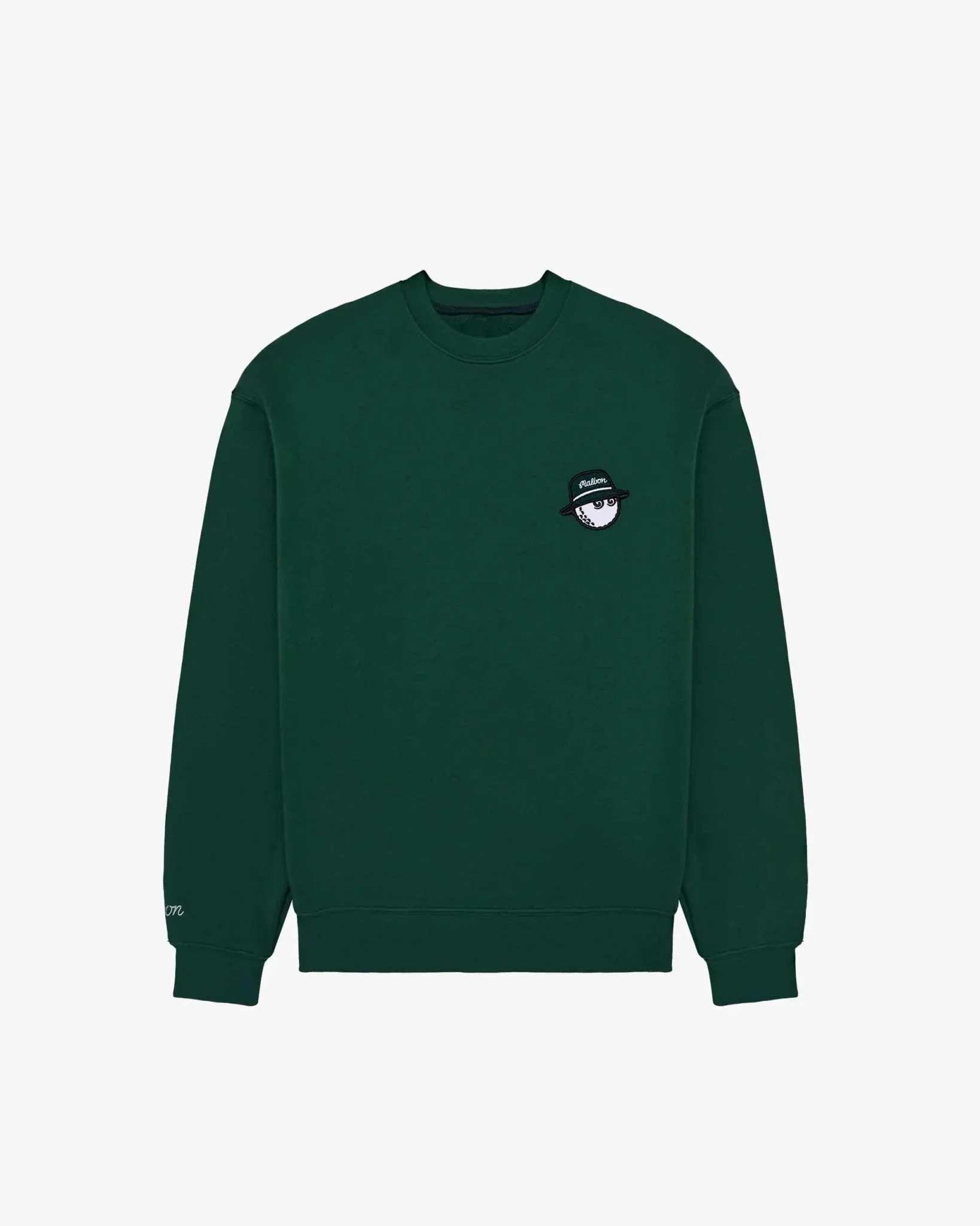 Malbon Golf Range Cooper Sweatshirt — Forest
