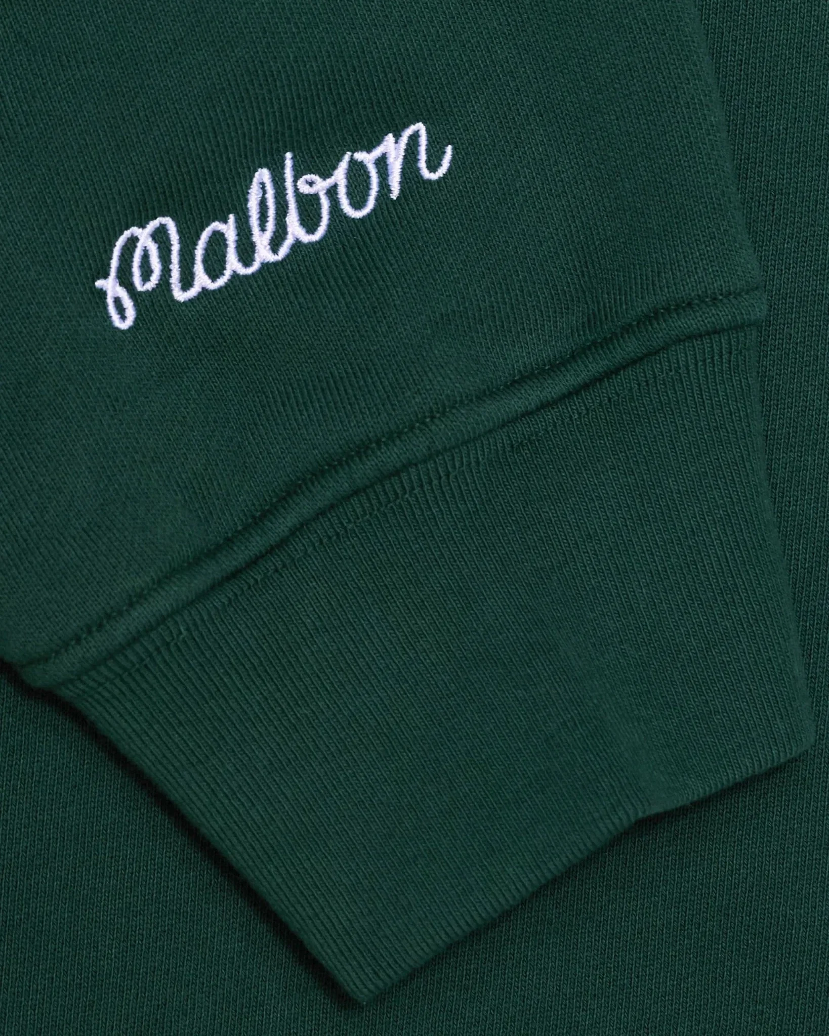 Malbon Golf Range Cooper Sweatshirt — Forest