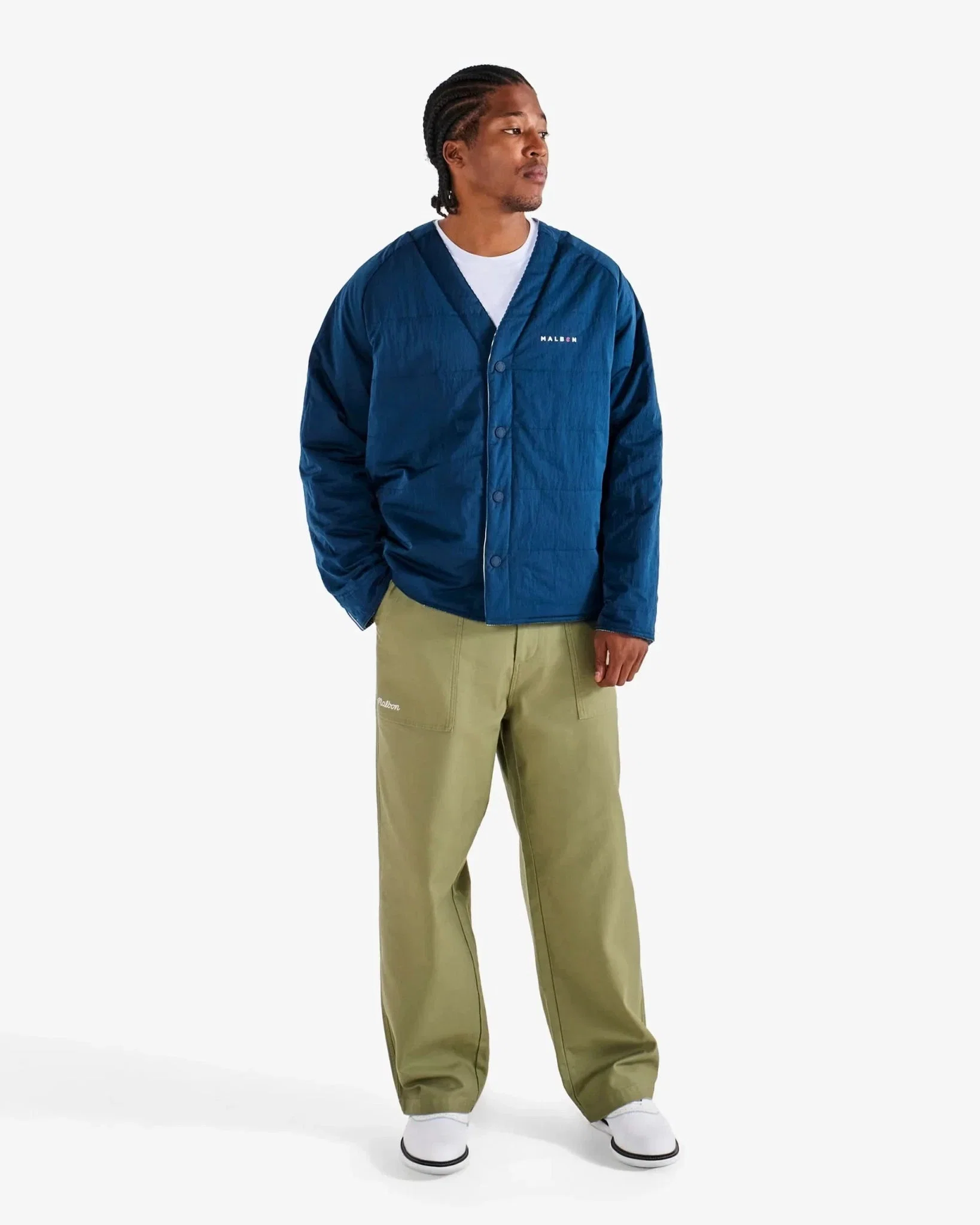Malbon Golf x CLOT Reversible Jacket