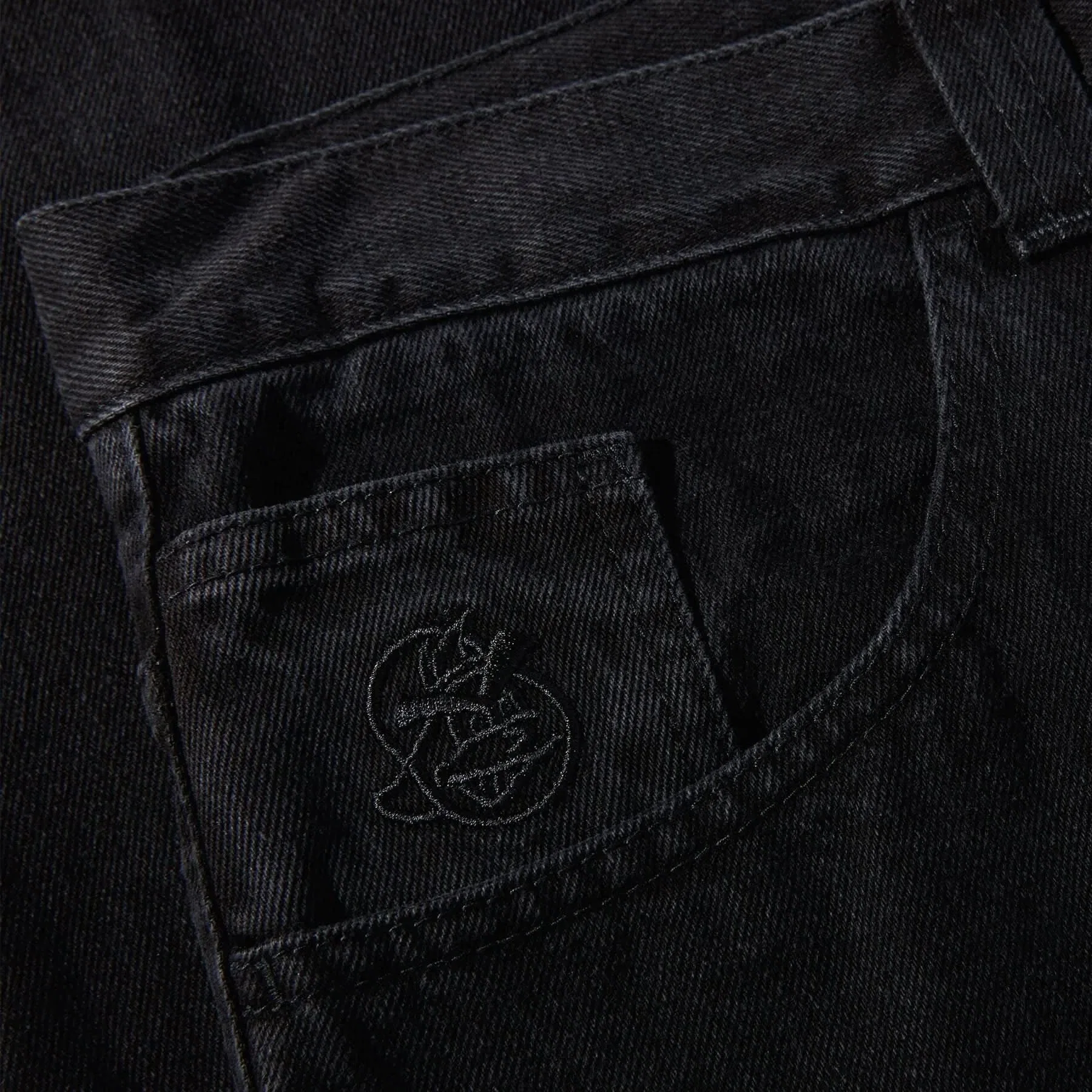 Polar Skate Co. 93 Denim Pants – Pitch Black