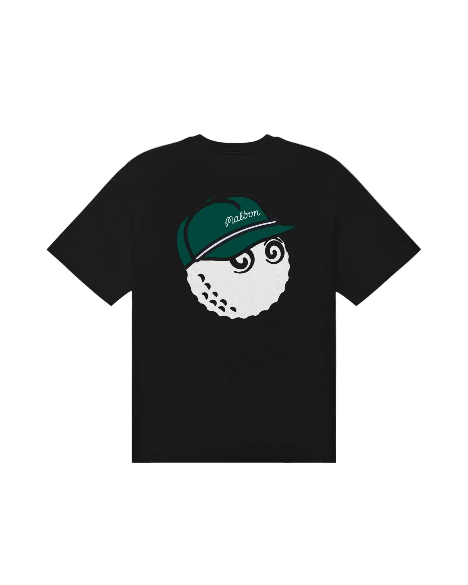 Malbon Golf Bermuda Baldwin Tee – Black